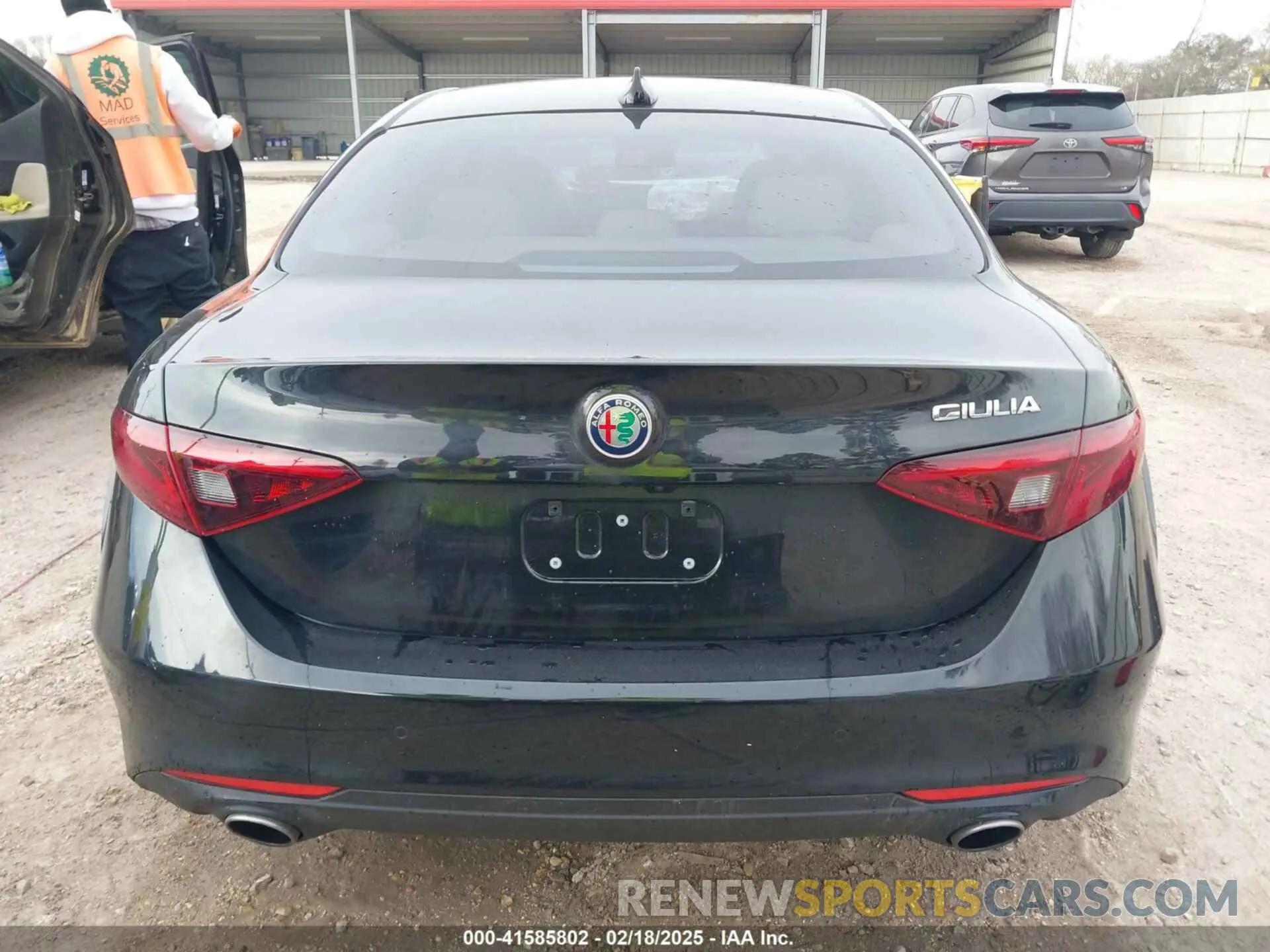 16 Photograph of a damaged car ZARFAMBN9M7642713 ALFA ROMEO GIULIA 2021