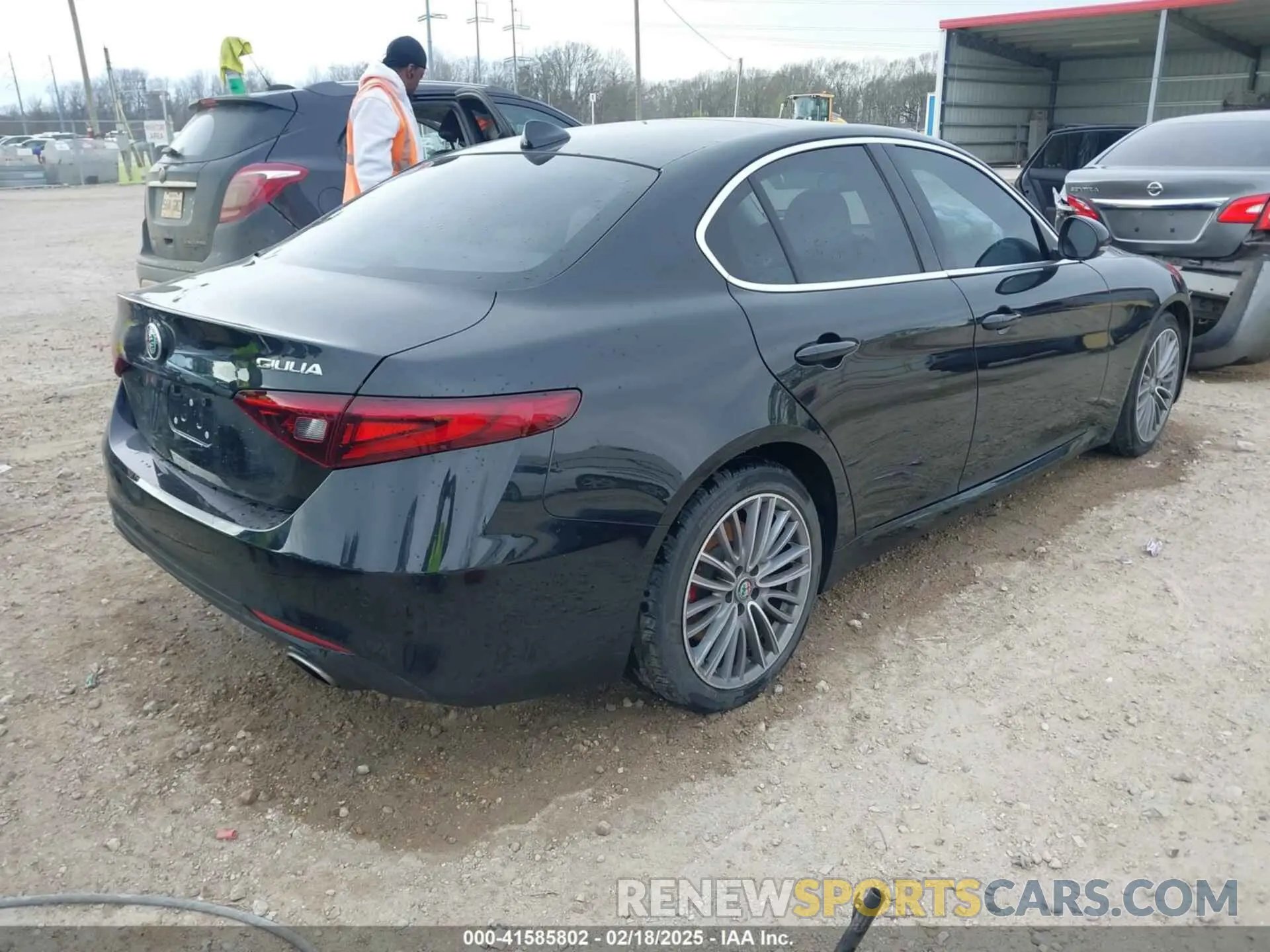 4 Photograph of a damaged car ZARFAMBN9M7642713 ALFA ROMEO GIULIA 2021