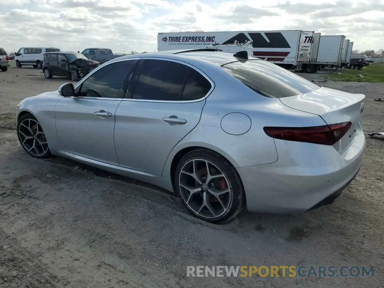 2 Photograph of a damaged car ZARFAMBNXM7639691 ALFA ROMEO GIULIA 2021