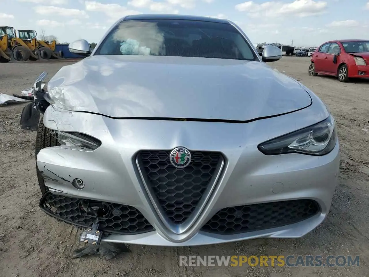 5 Photograph of a damaged car ZARFAMBNXM7639691 ALFA ROMEO GIULIA 2021