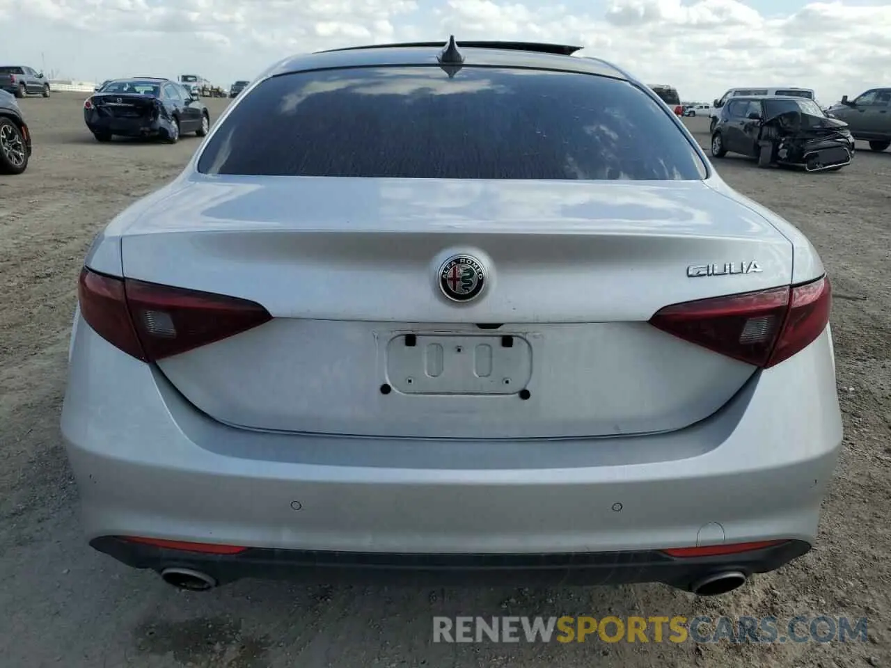 6 Photograph of a damaged car ZARFAMBNXM7639691 ALFA ROMEO GIULIA 2021