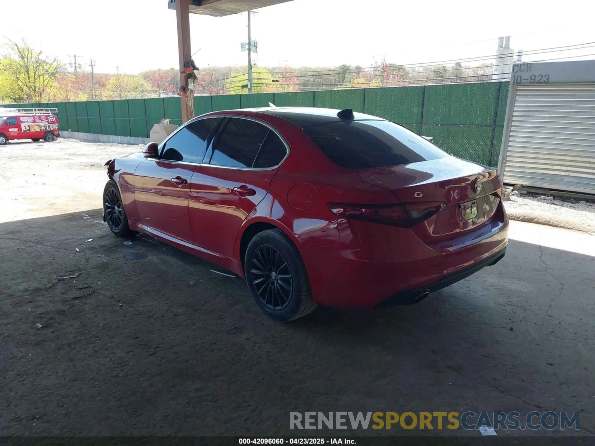 3 Photograph of a damaged car ZARFANAN0M7639593 ALFA ROMEO GIULIA 2021