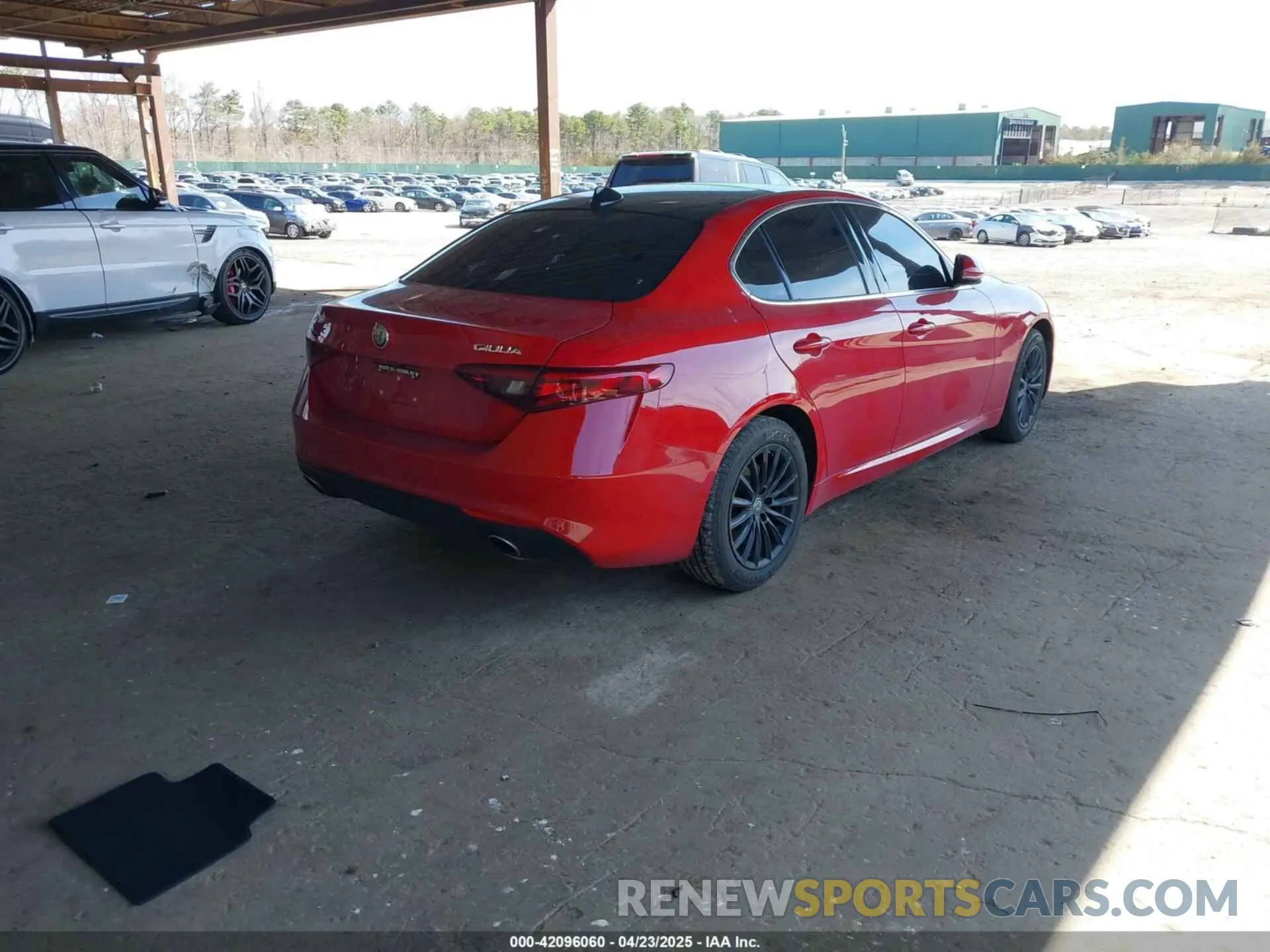 4 Photograph of a damaged car ZARFANAN0M7639593 ALFA ROMEO GIULIA 2021