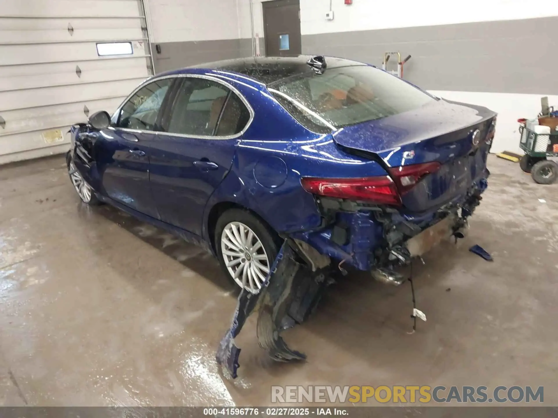 3 Photograph of a damaged car ZARFANAN1M7640770 ALFA ROMEO GIULIA 2021