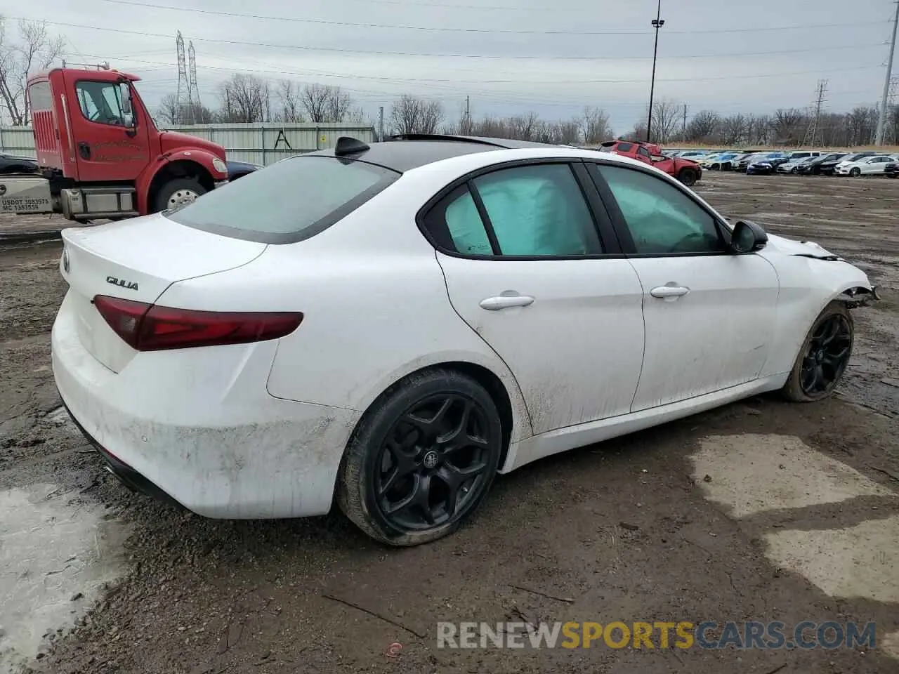 3 Photograph of a damaged car ZARFANAN4M7641198 ALFA ROMEO GIULIA 2021