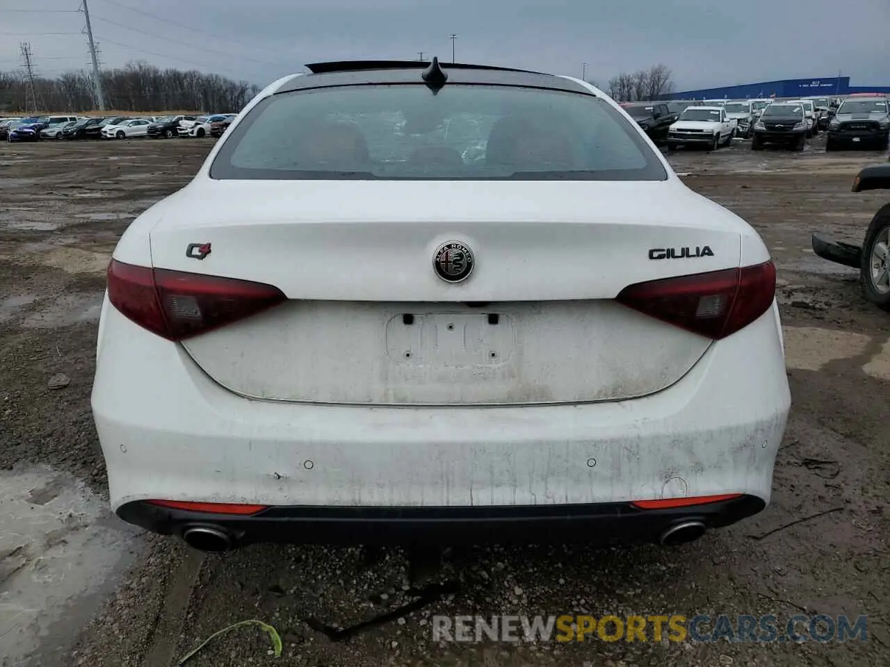 6 Photograph of a damaged car ZARFANAN4M7641198 ALFA ROMEO GIULIA 2021