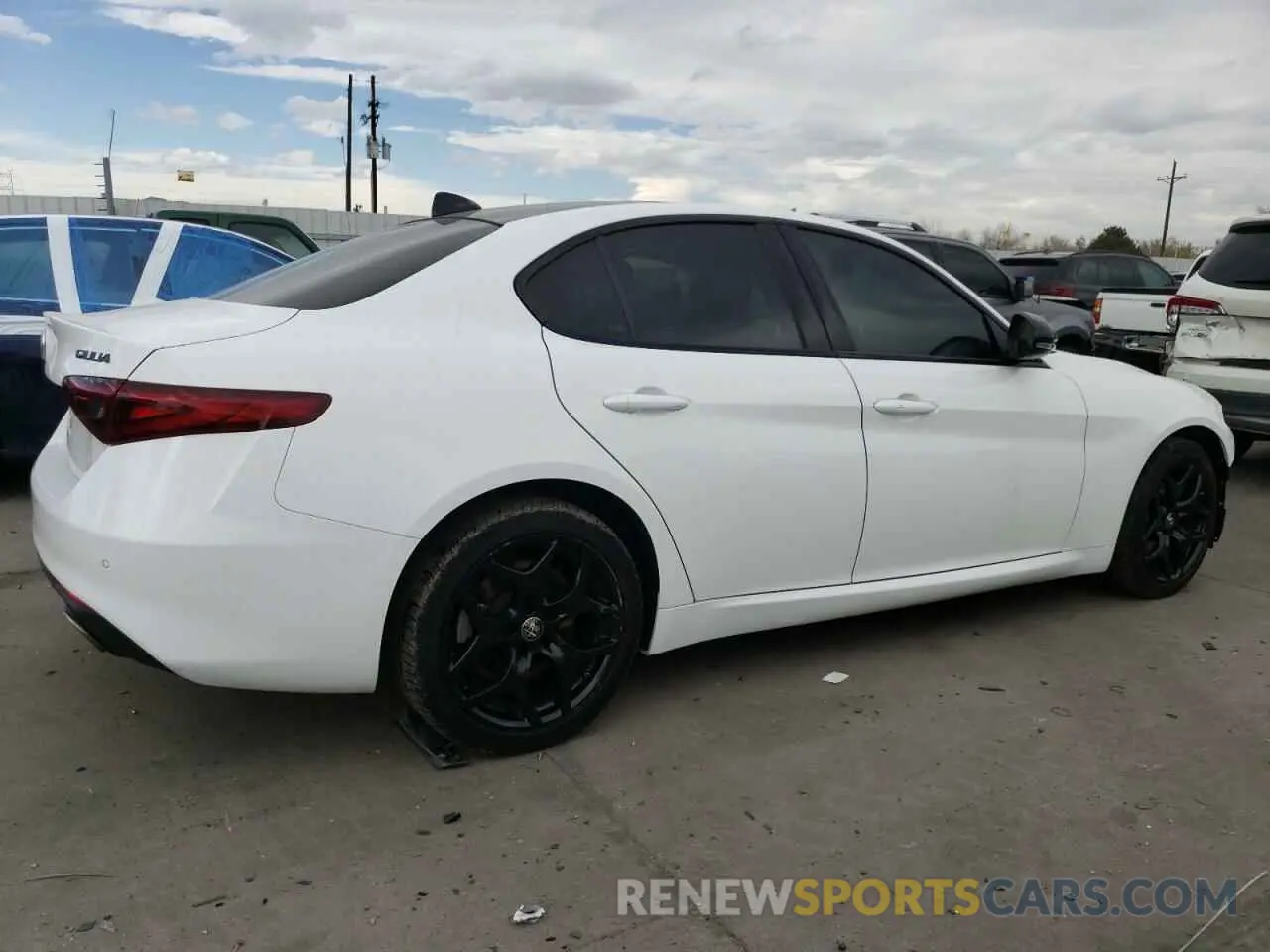3 Photograph of a damaged car ZARFANAN8M7644590 ALFA ROMEO GIULIA 2021