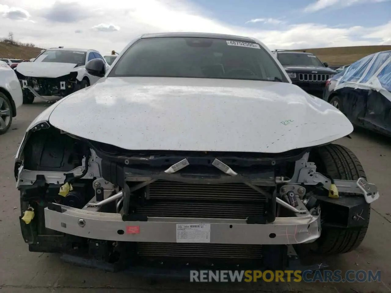 5 Photograph of a damaged car ZARFANAN8M7644590 ALFA ROMEO GIULIA 2021
