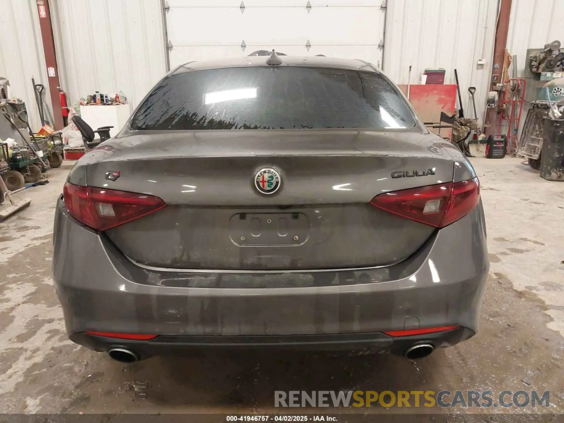 15 Photograph of a damaged car ZARFANAN9M7646445 ALFA ROMEO GIULIA 2021
