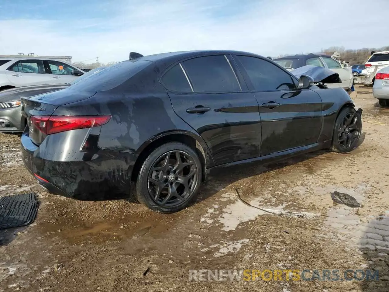 3 Photograph of a damaged car ZARFANANXM7648317 ALFA ROMEO GIULIA 2021