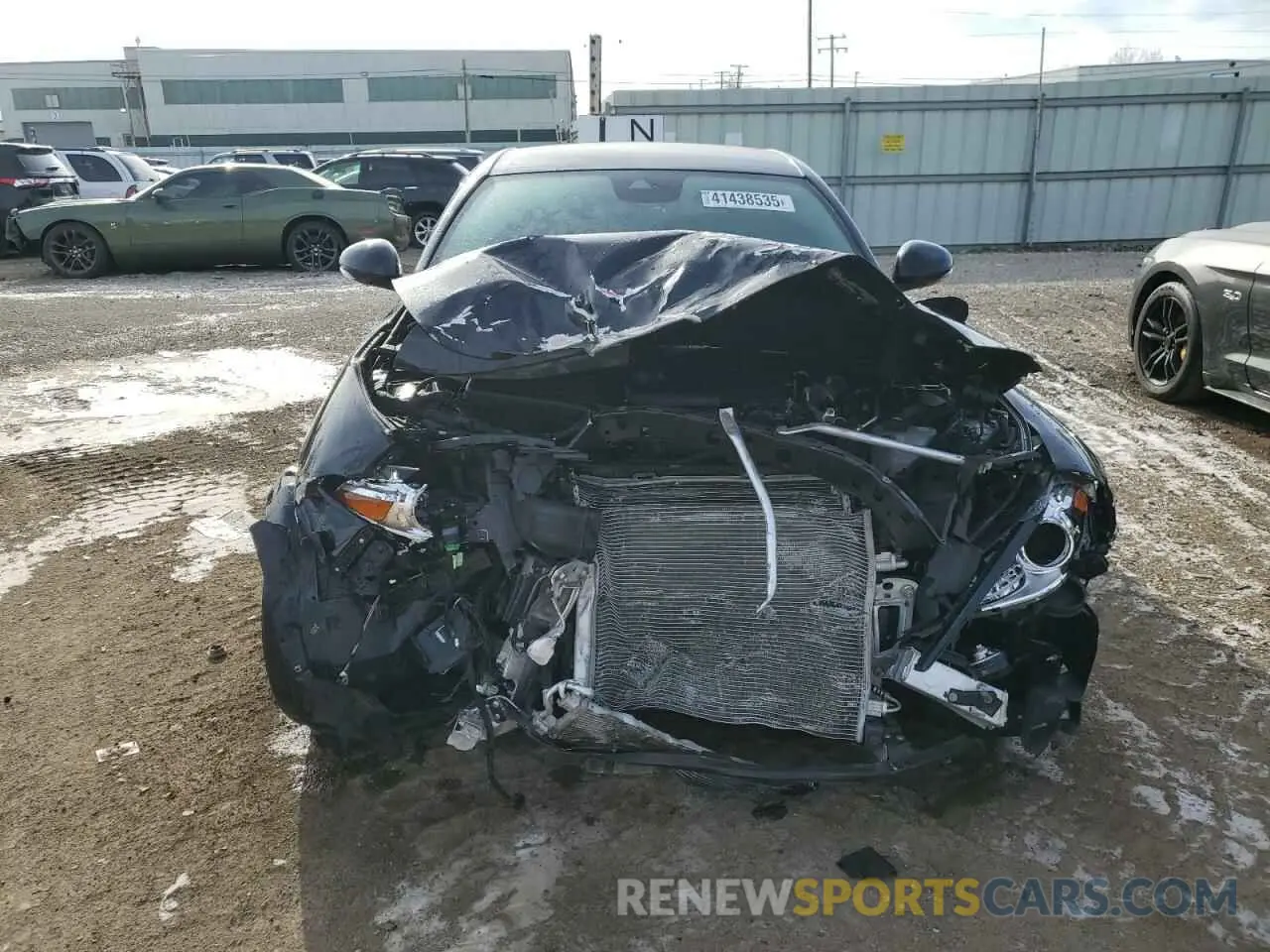 5 Photograph of a damaged car ZARFANANXM7648317 ALFA ROMEO GIULIA 2021