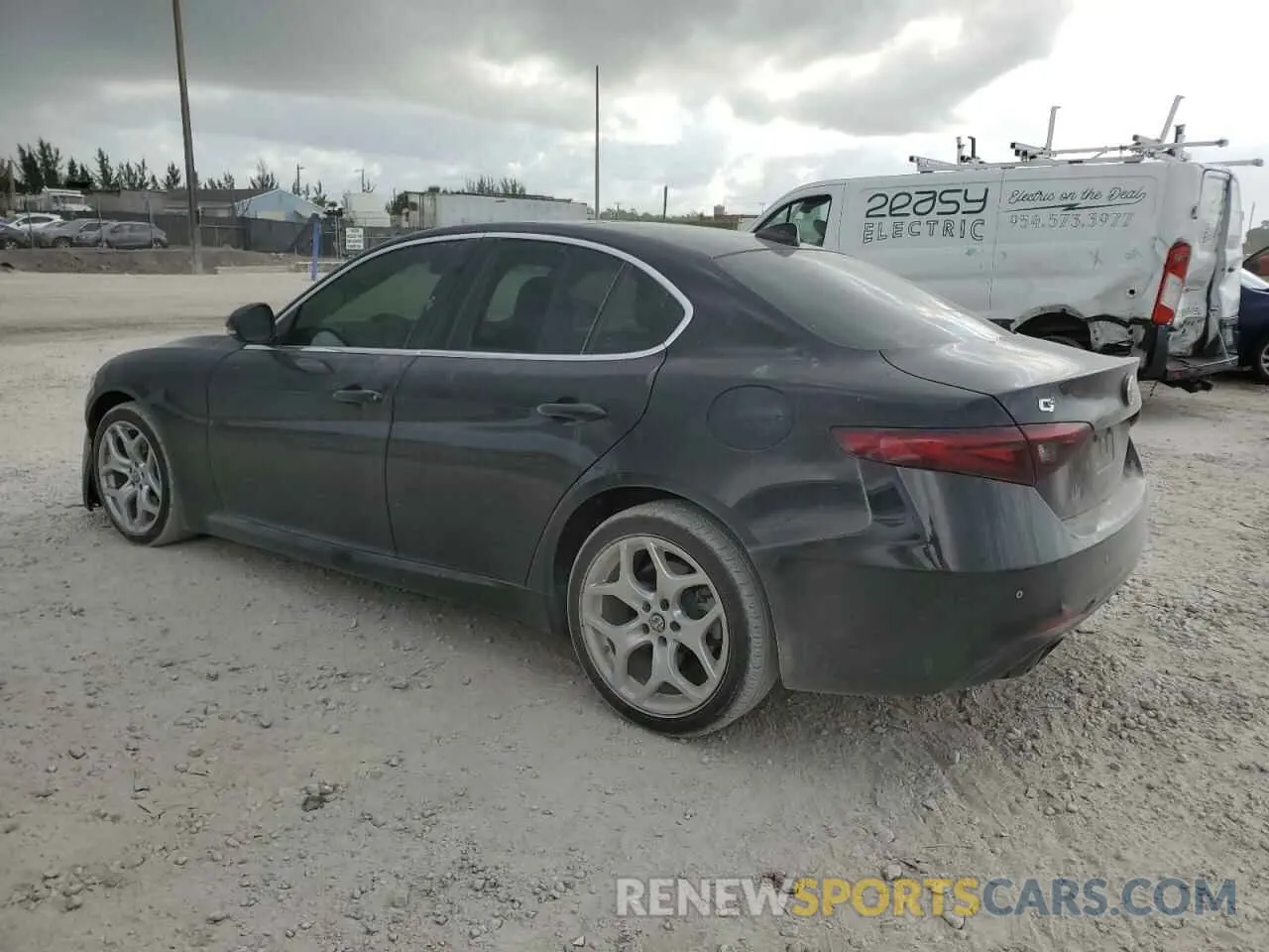 2 Photograph of a damaged car ZARFANBN0M7649345 ALFA ROMEO GIULIA 2021