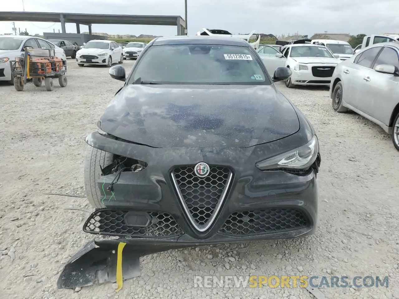 5 Photograph of a damaged car ZARFANBN0M7649345 ALFA ROMEO GIULIA 2021
