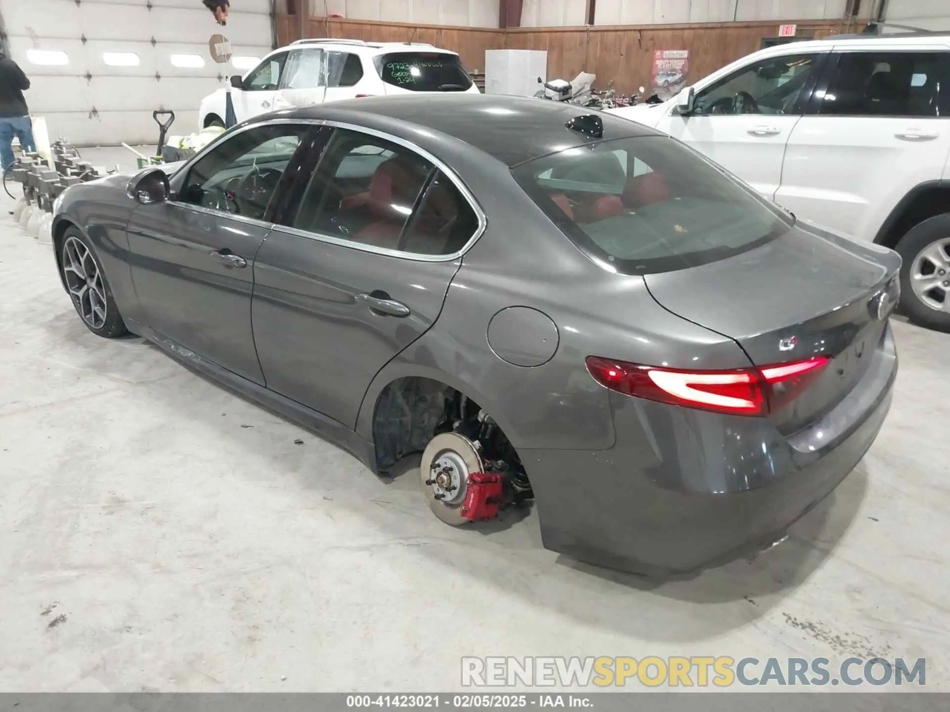 3 Photograph of a damaged car ZARFANBN2M7645488 ALFA ROMEO GIULIA 2021