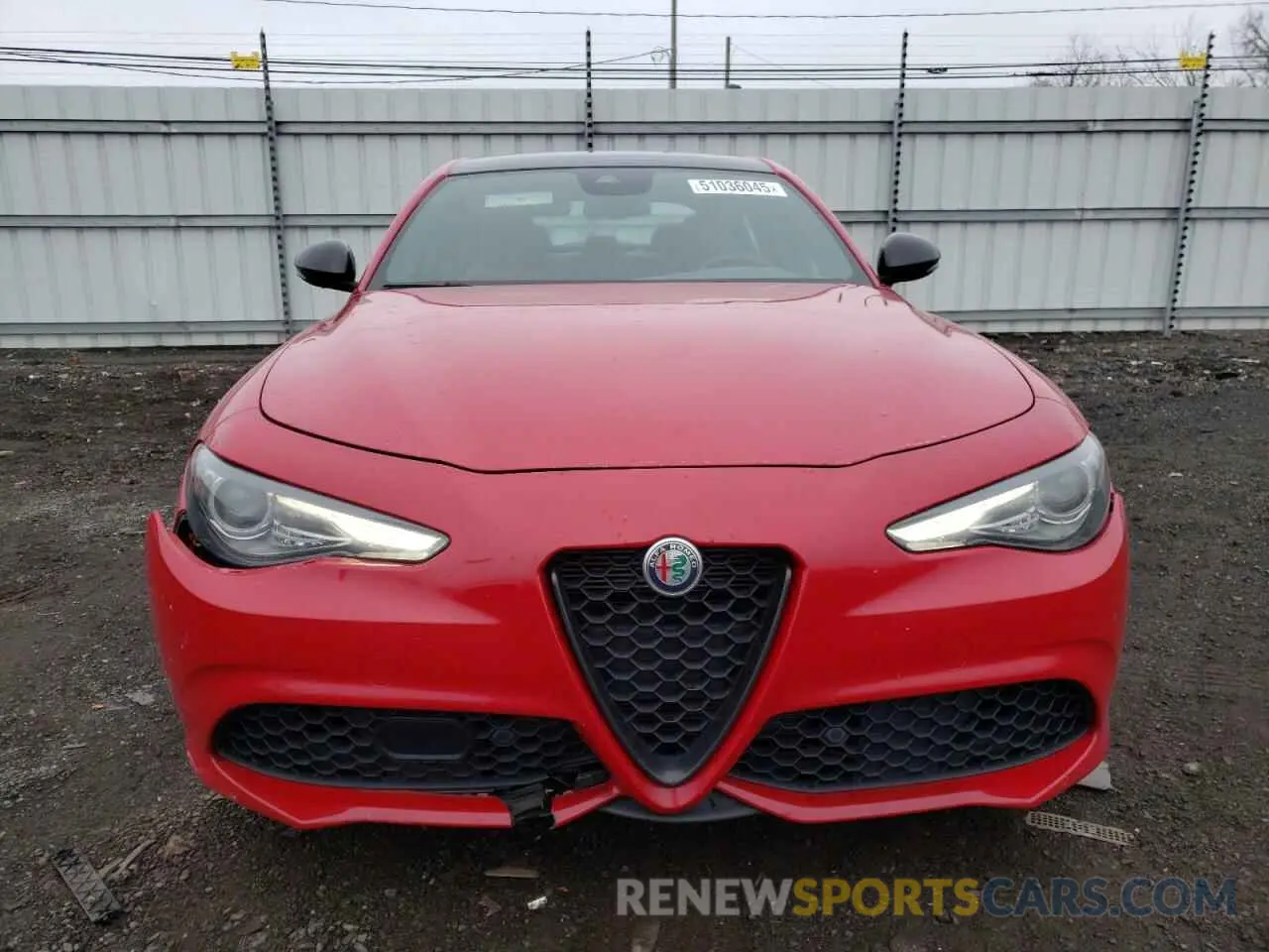 5 Photograph of a damaged car ZARFANBN4M7647744 ALFA ROMEO GIULIA 2021