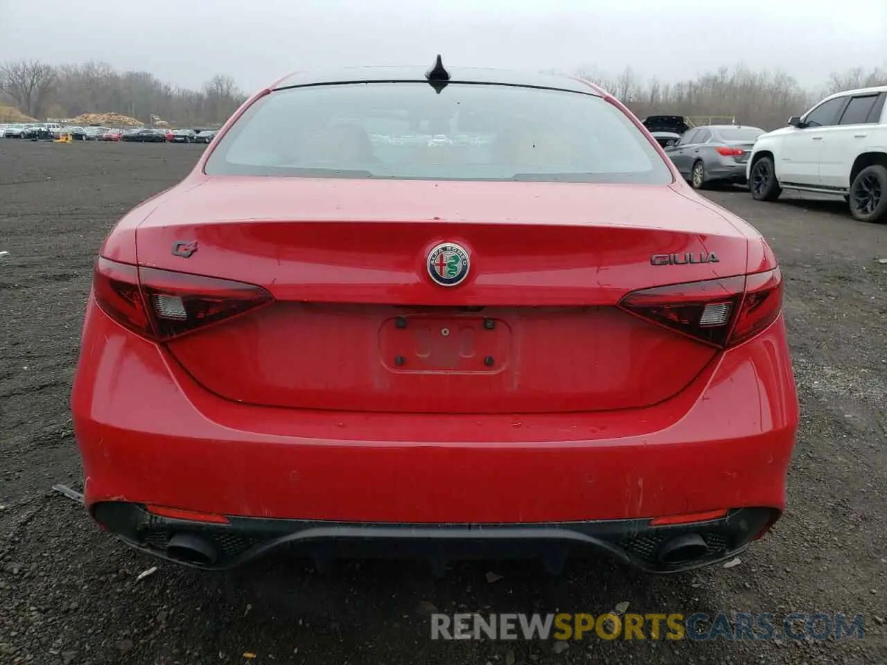 6 Photograph of a damaged car ZARFANBN4M7647744 ALFA ROMEO GIULIA 2021