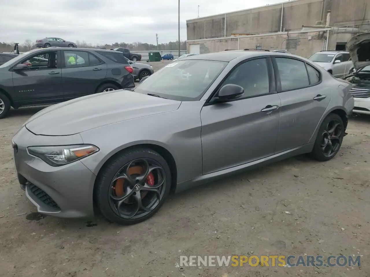 1 Photograph of a damaged car ZARFANBN5M7643959 ALFA ROMEO GIULIA 2021
