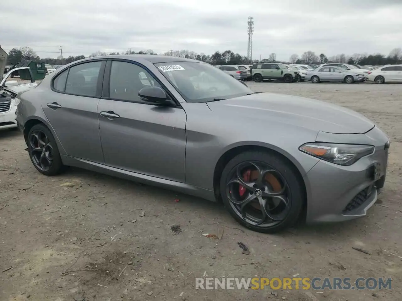 4 Photograph of a damaged car ZARFANBN5M7643959 ALFA ROMEO GIULIA 2021