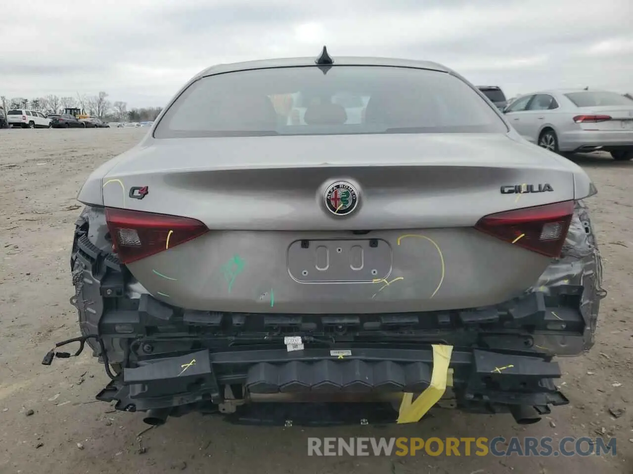 6 Photograph of a damaged car ZARFANBN5M7643959 ALFA ROMEO GIULIA 2021
