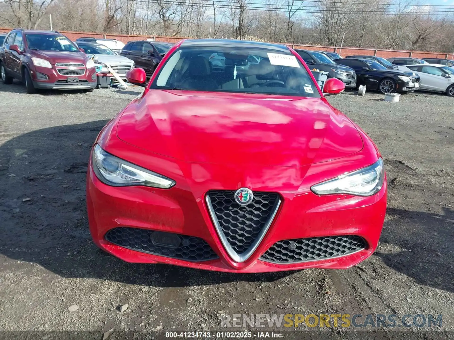12 Photograph of a damaged car ZARFANBN5M7645601 ALFA ROMEO GIULIA 2021