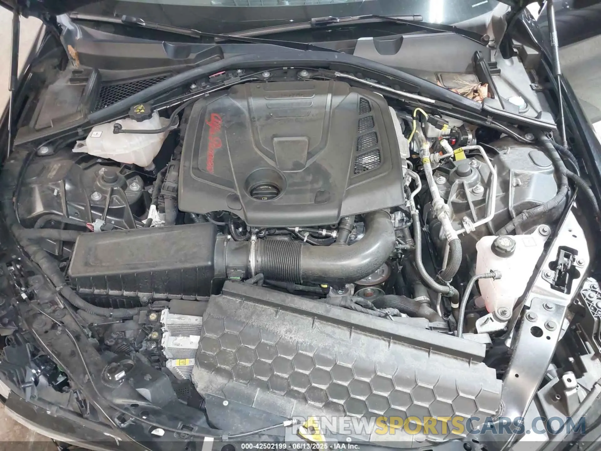 10 Photograph of a damaged car ZARFANBN7M7644482 ALFA ROMEO GIULIA 2021