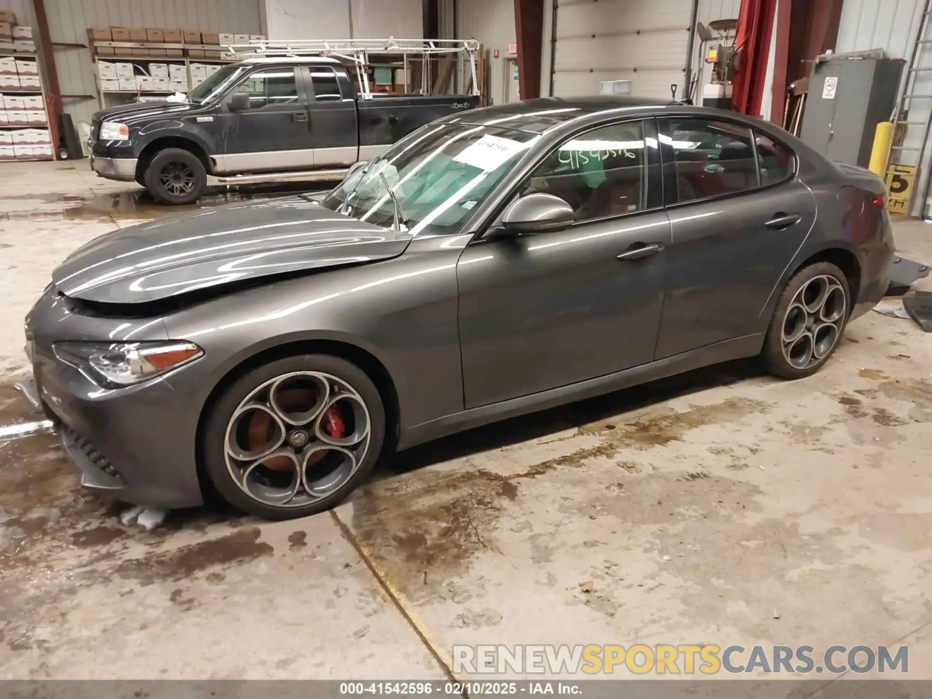 14 Photograph of a damaged car ZARFANBN9M7641230 ALFA ROMEO GIULIA 2021