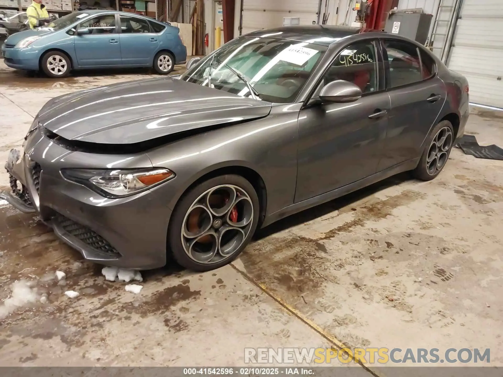 2 Photograph of a damaged car ZARFANBN9M7641230 ALFA ROMEO GIULIA 2021