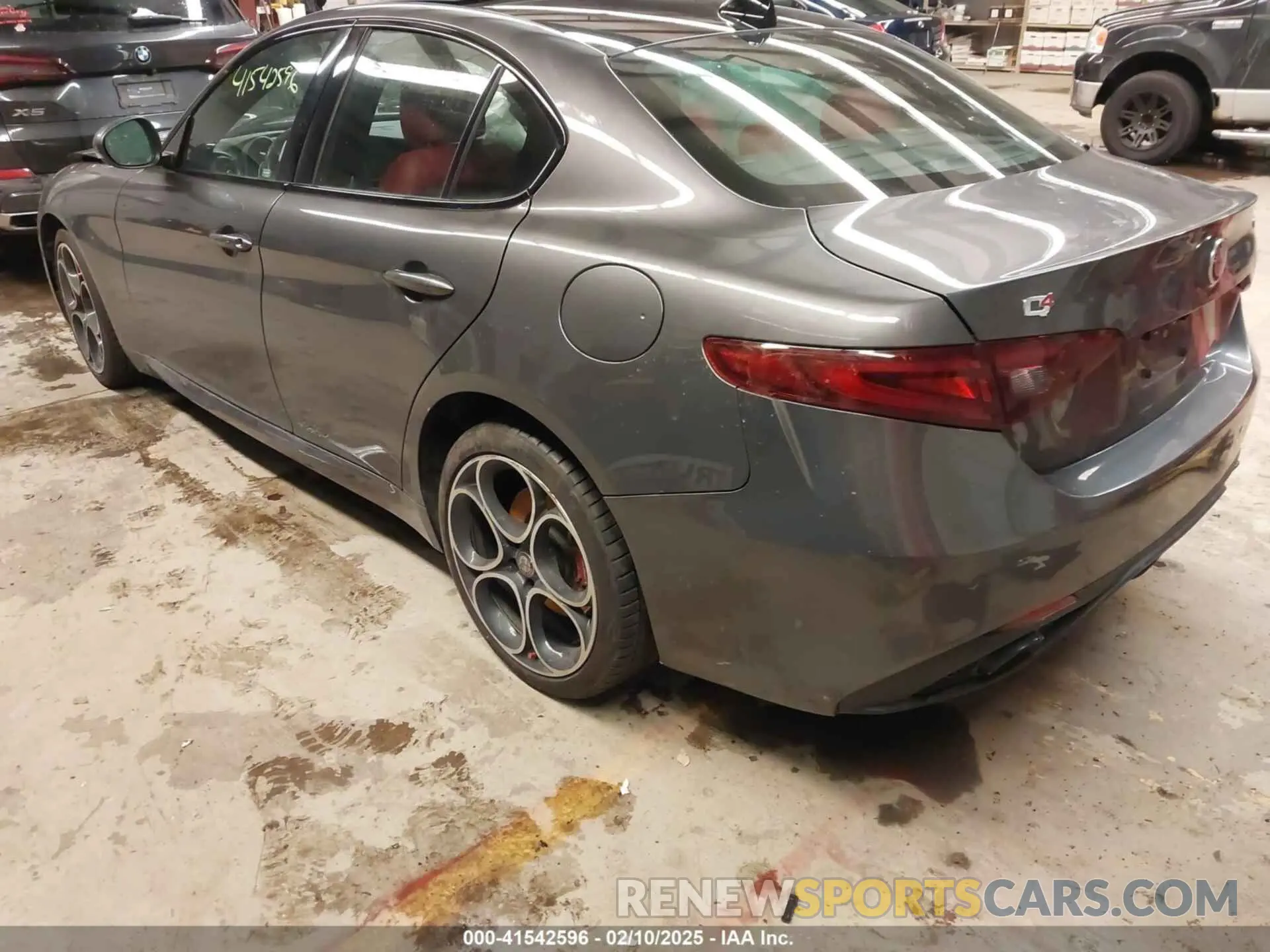 3 Photograph of a damaged car ZARFANBN9M7641230 ALFA ROMEO GIULIA 2021