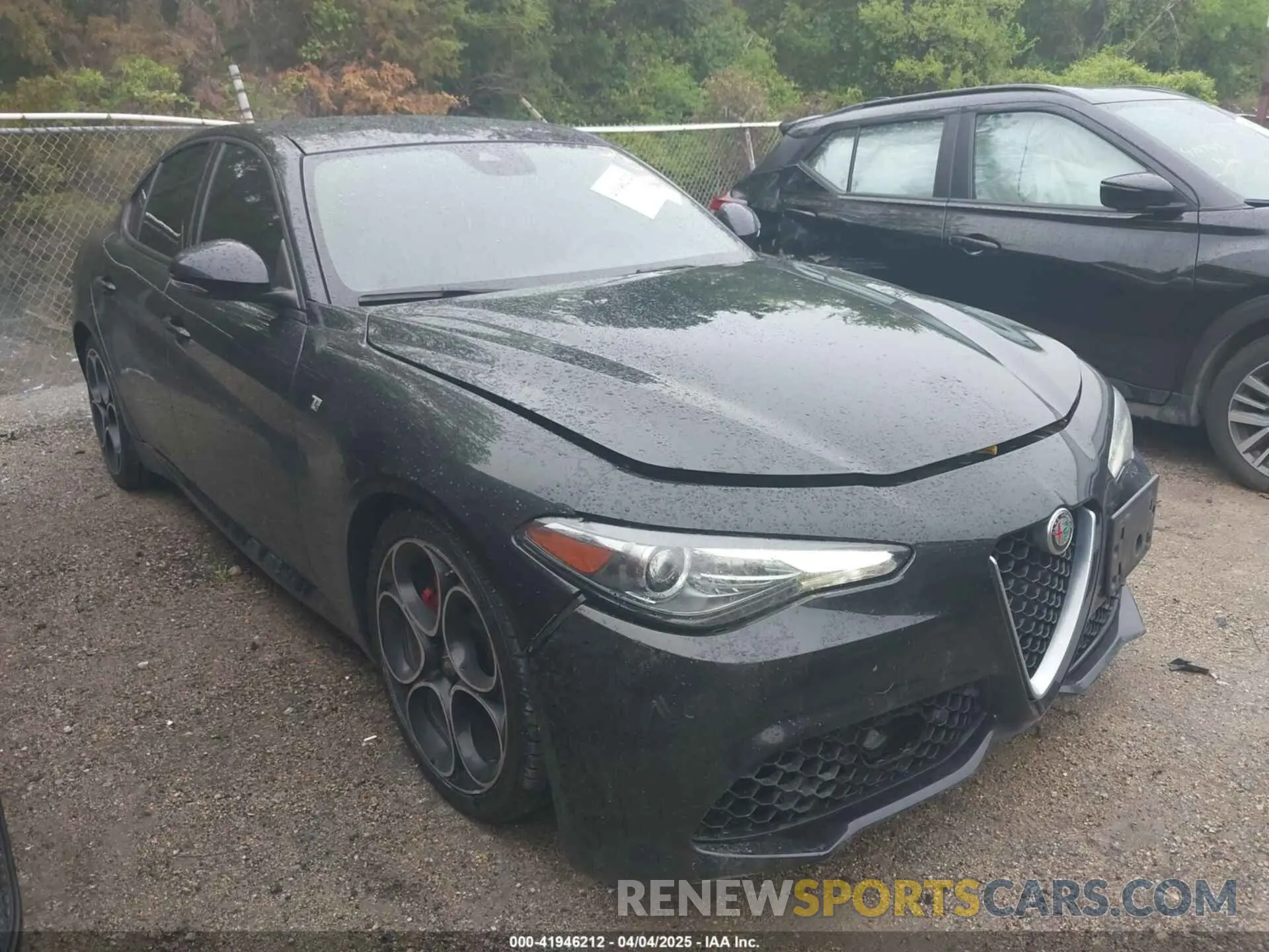 1 Photograph of a damaged car ZARFAMBN9N7656614 ALFA ROMEO GIULIA 2022