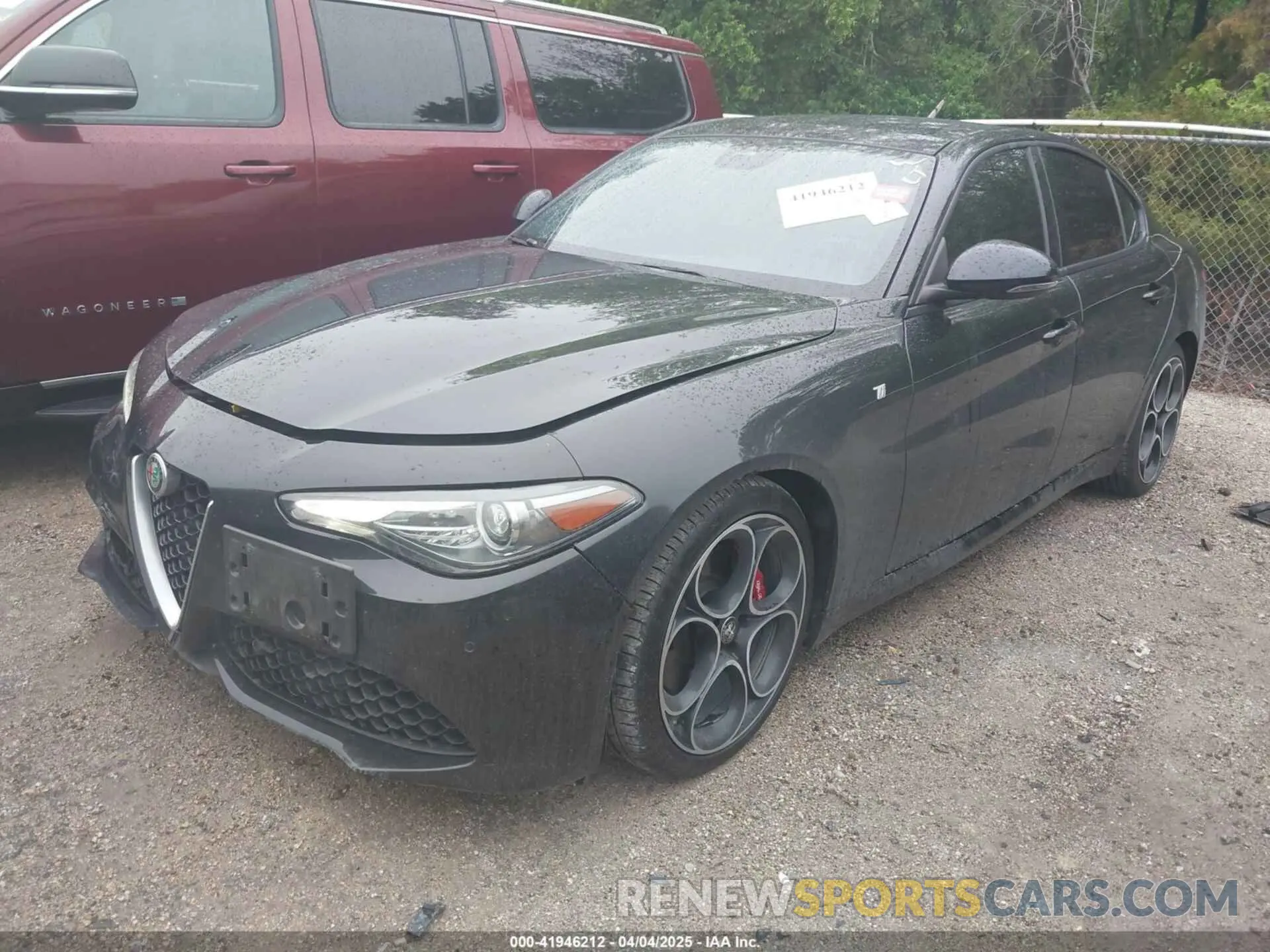 2 Photograph of a damaged car ZARFAMBN9N7656614 ALFA ROMEO GIULIA 2022