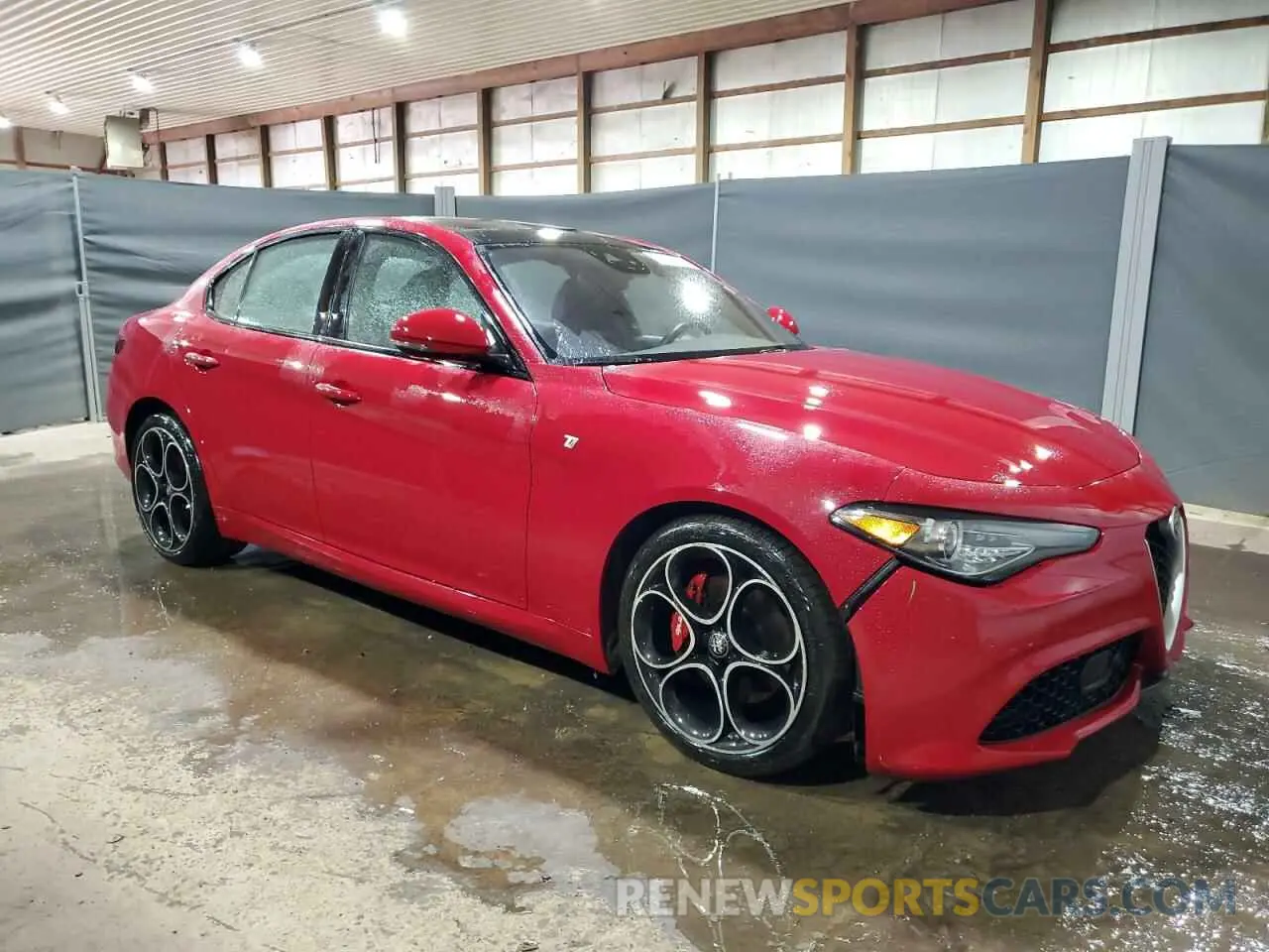 4 Photograph of a damaged car ZARFAMBN1P7670638 ALFA ROMEO GIULIA 2023