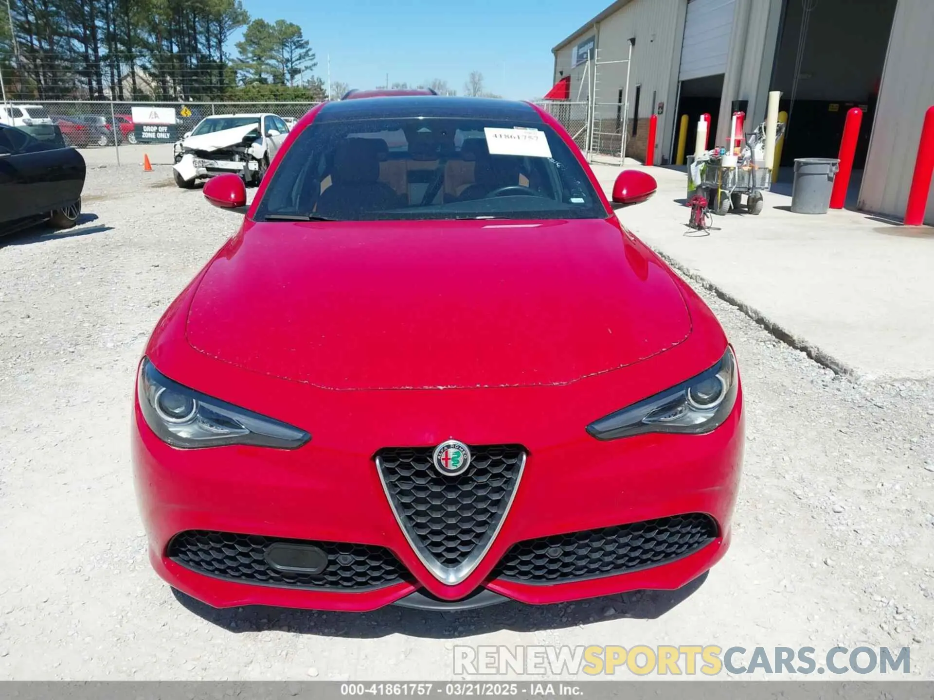 12 Photograph of a damaged car ZARFAMBN2P7671183 ALFA ROMEO GIULIA 2023