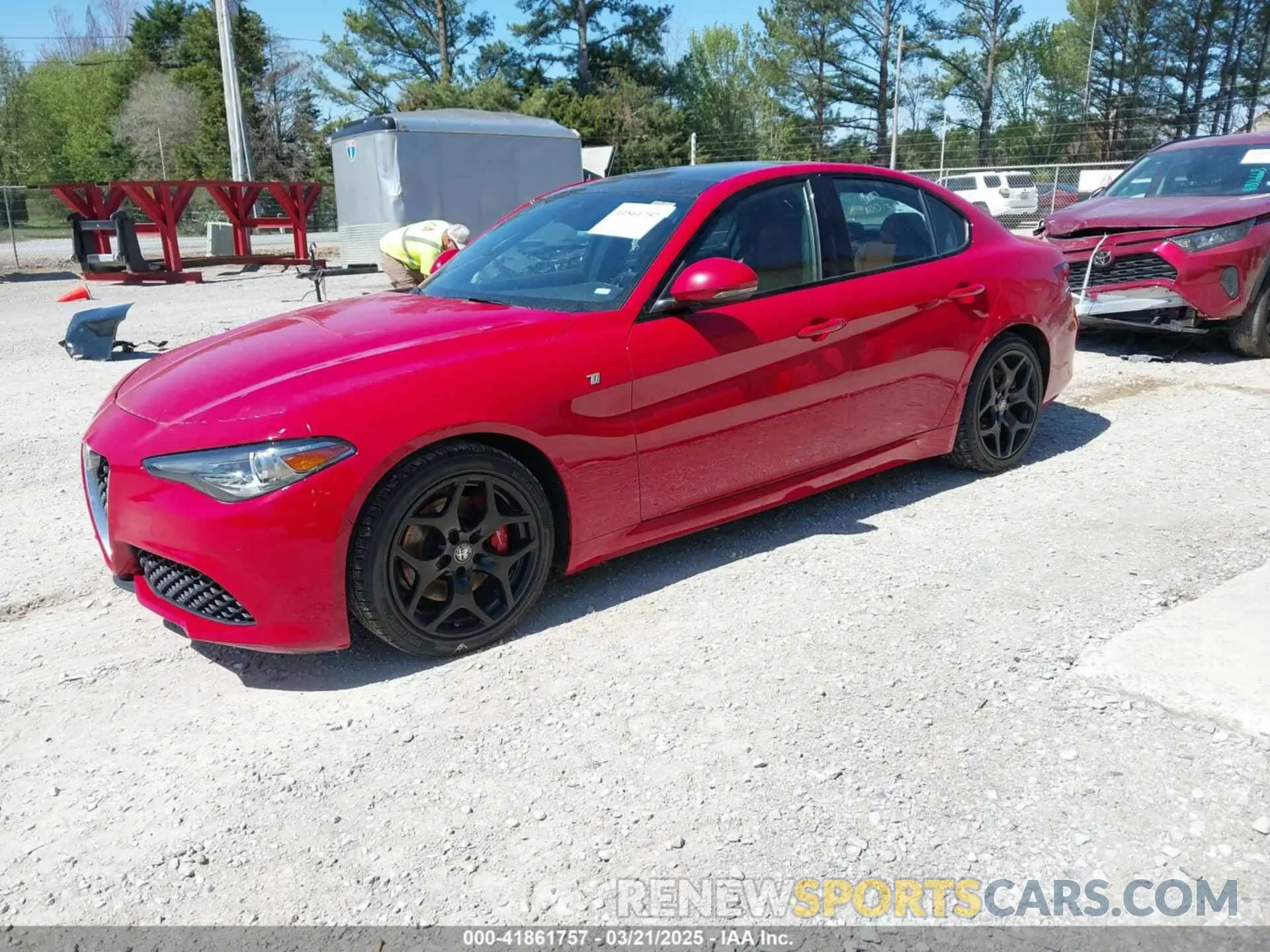 2 Photograph of a damaged car ZARFAMBN2P7671183 ALFA ROMEO GIULIA 2023