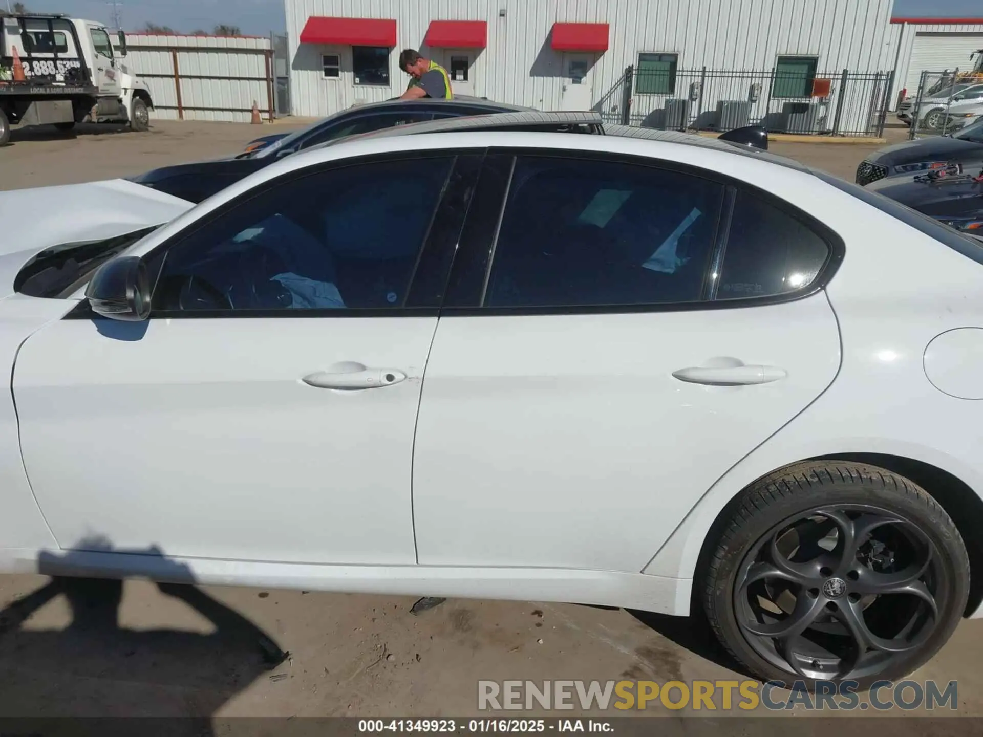 14 Photograph of a damaged car ZARFAMBN3P7670673 ALFA ROMEO GIULIA 2023