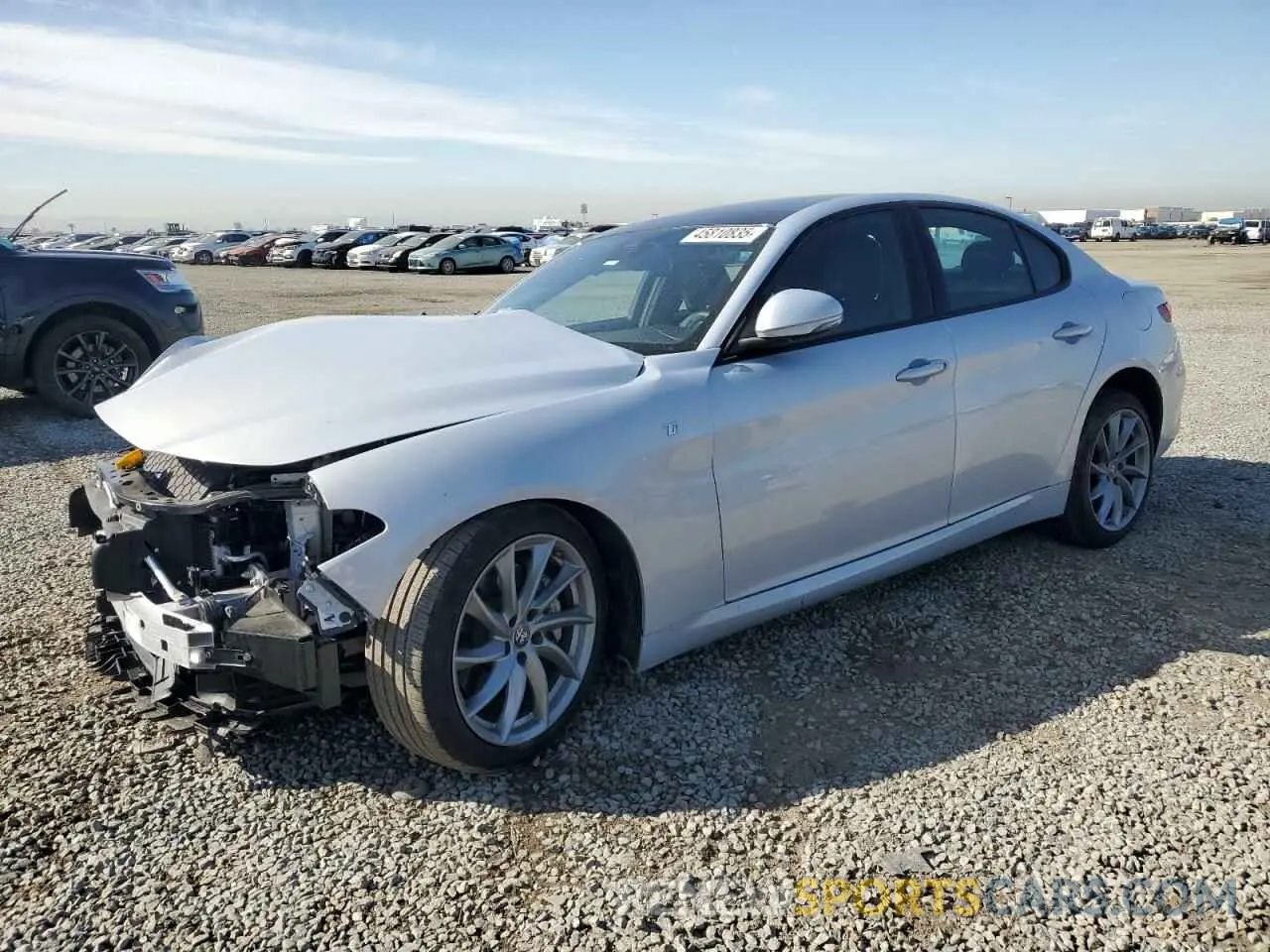 1 Photograph of a damaged car ZARFAMBN7P7670885 ALFA ROMEO GIULIA 2023