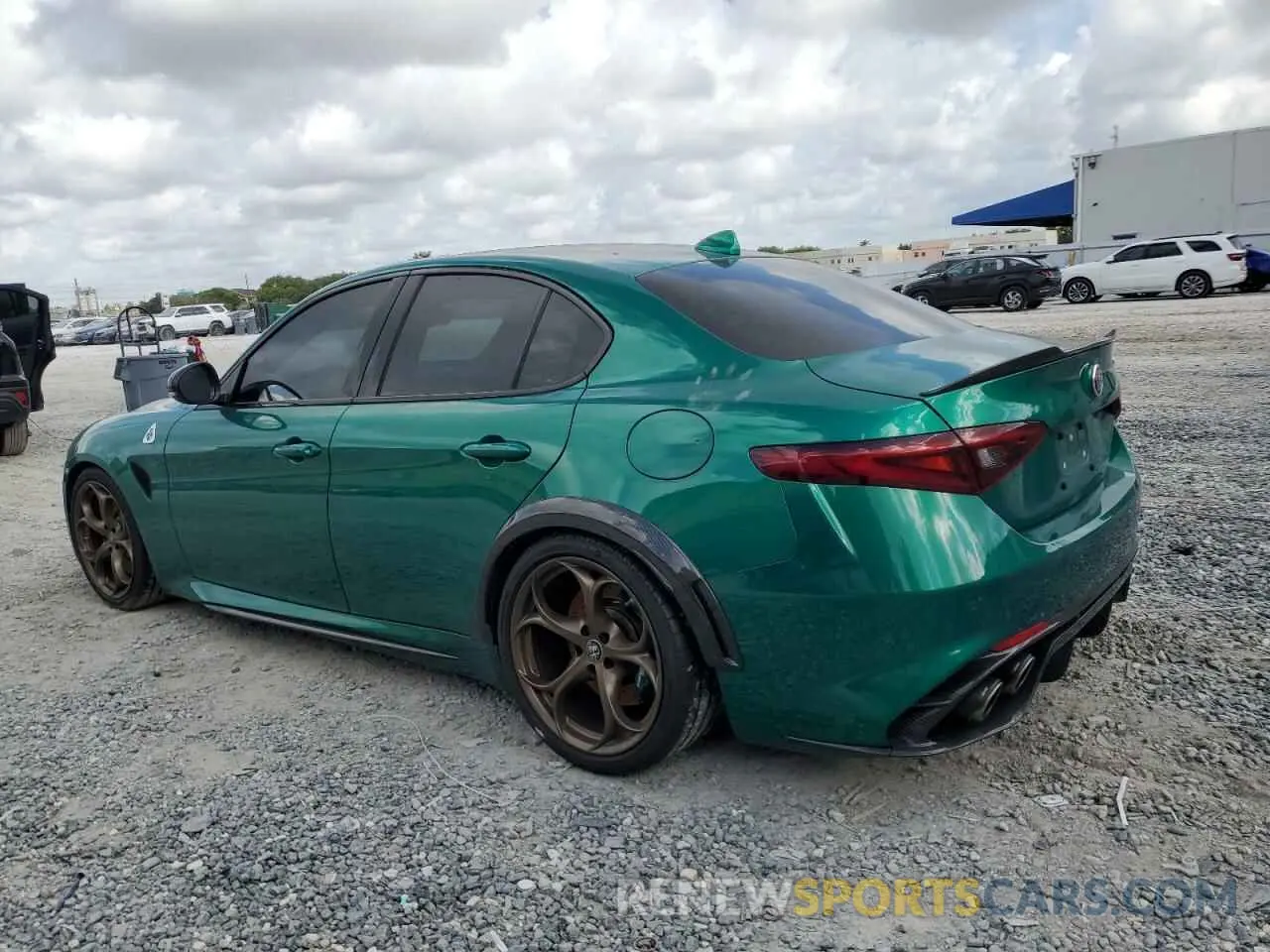 2 Photograph of a damaged car ZARFAMEV7P7675726 ALFA ROMEO GIULIA 2023