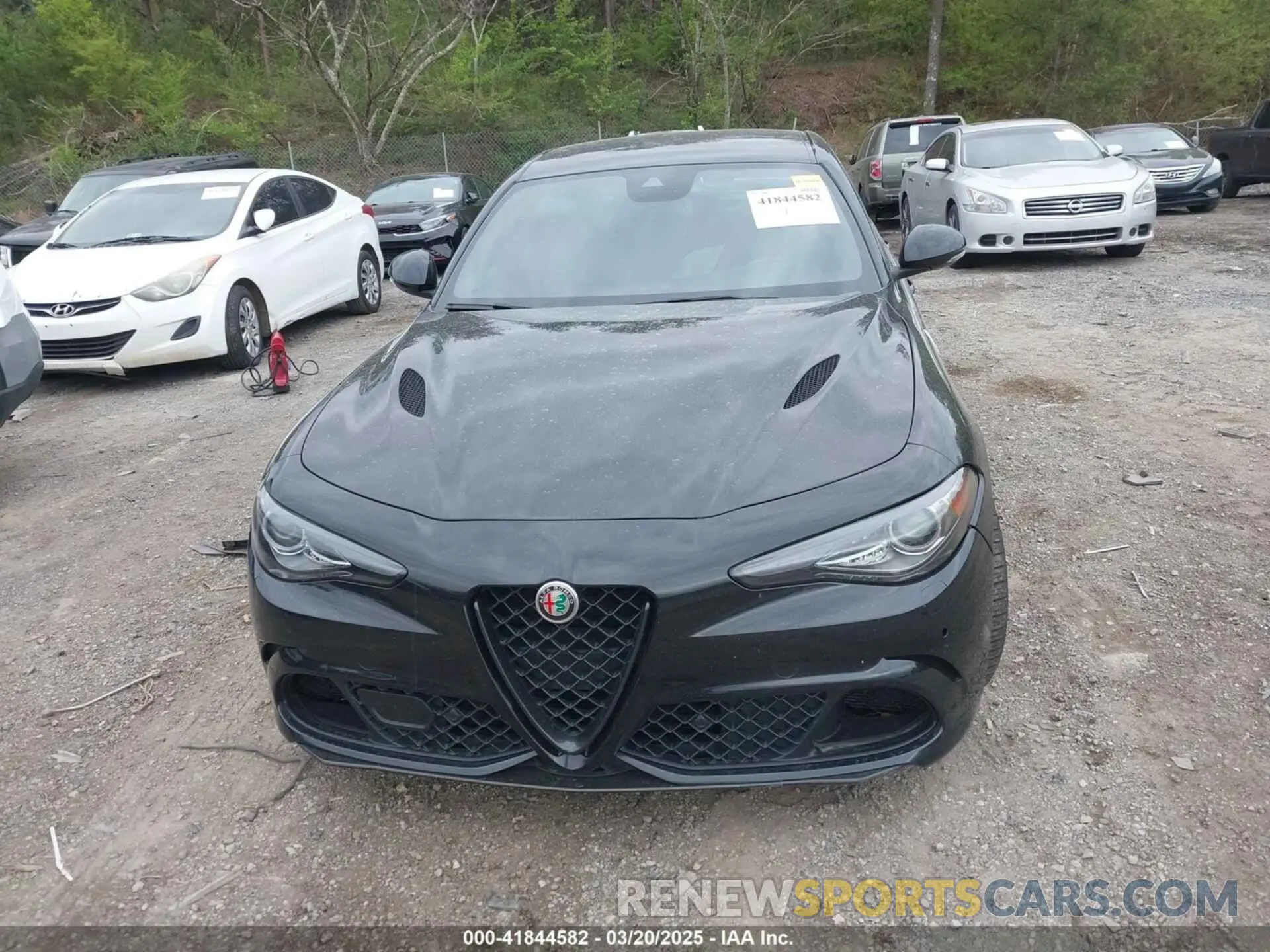 12 Photograph of a damaged car ZARFAMEV9P7677087 ALFA ROMEO GIULIA 2023
