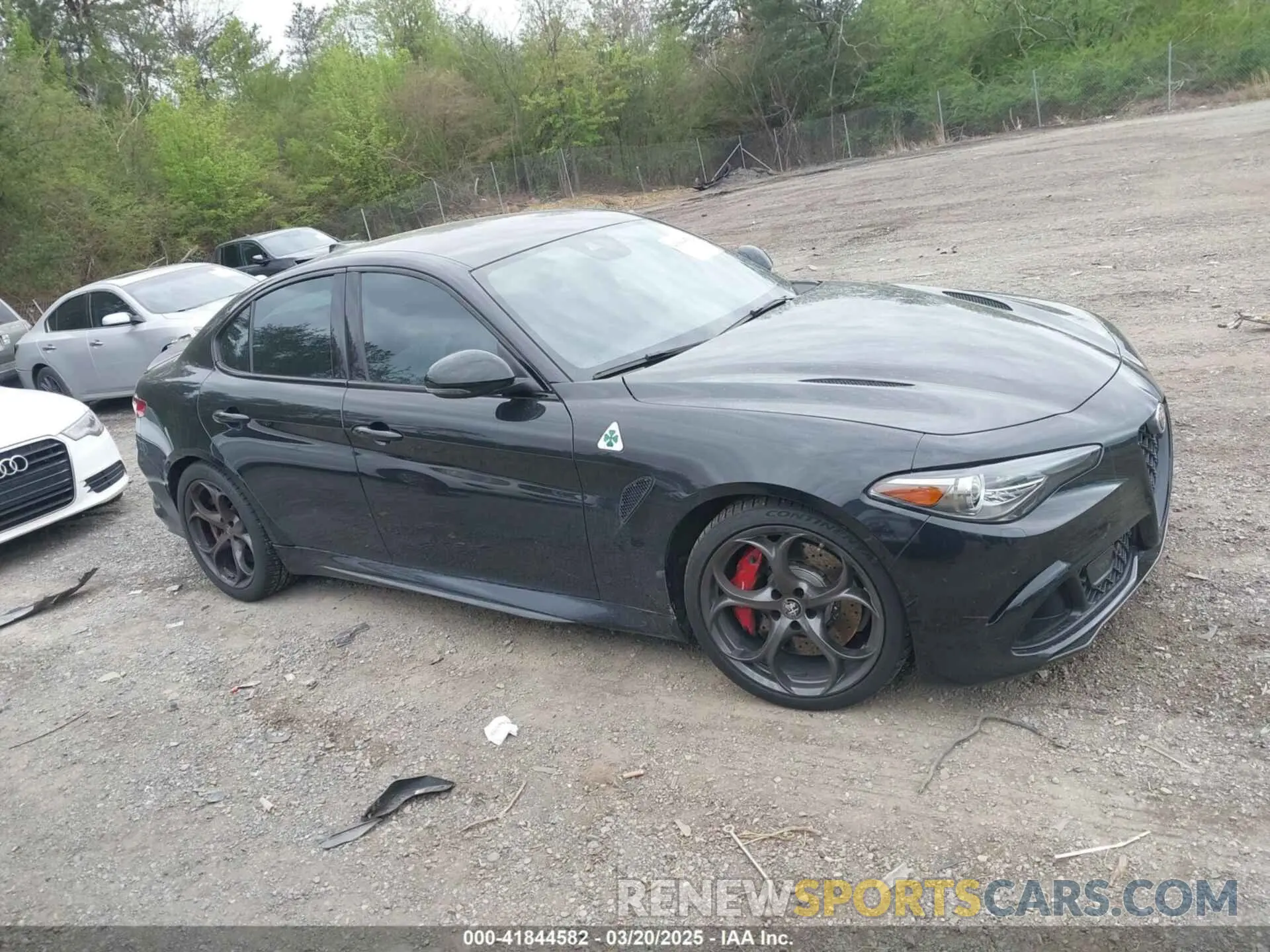 13 Photograph of a damaged car ZARFAMEV9P7677087 ALFA ROMEO GIULIA 2023