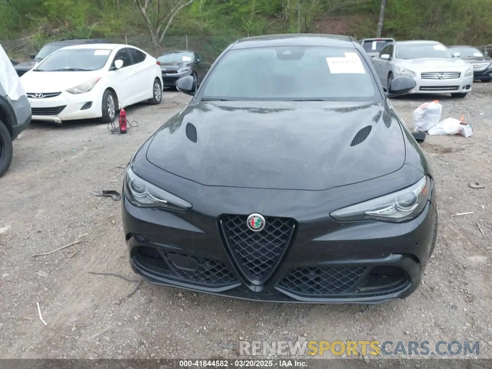 6 Photograph of a damaged car ZARFAMEV9P7677087 ALFA ROMEO GIULIA 2023