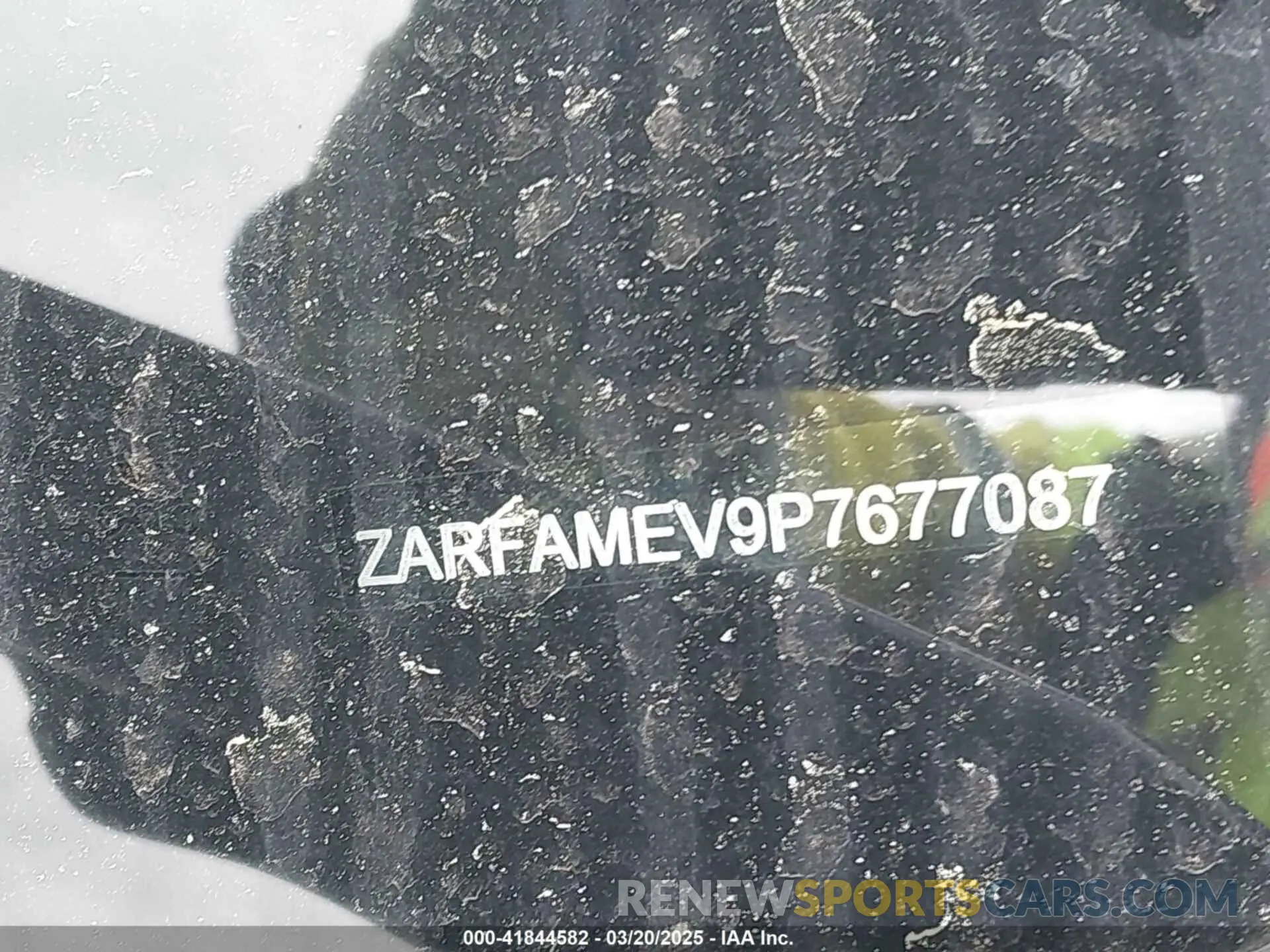 9 Photograph of a damaged car ZARFAMEV9P7677087 ALFA ROMEO GIULIA 2023