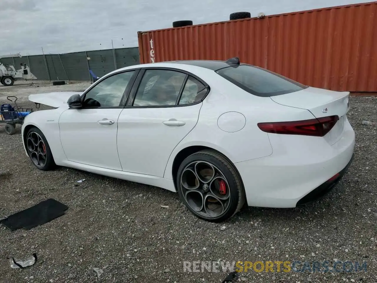 2 Photograph of a damaged car ZARFANBNXP7670966 ALFA ROMEO GIULIA 2023