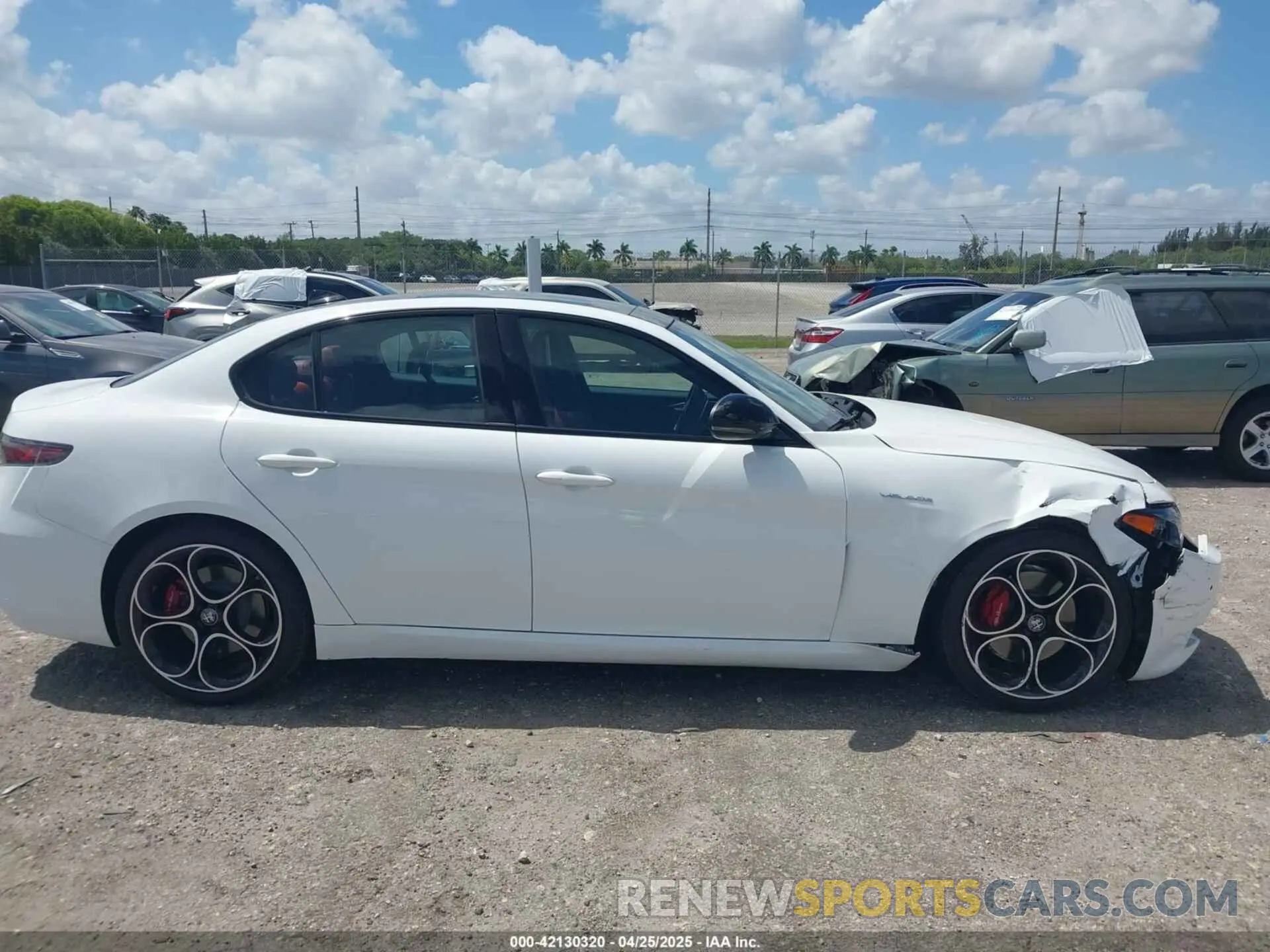 13 Photograph of a damaged car ZARFAMBN8R7679971 ALFA ROMEO GIULIA 2024