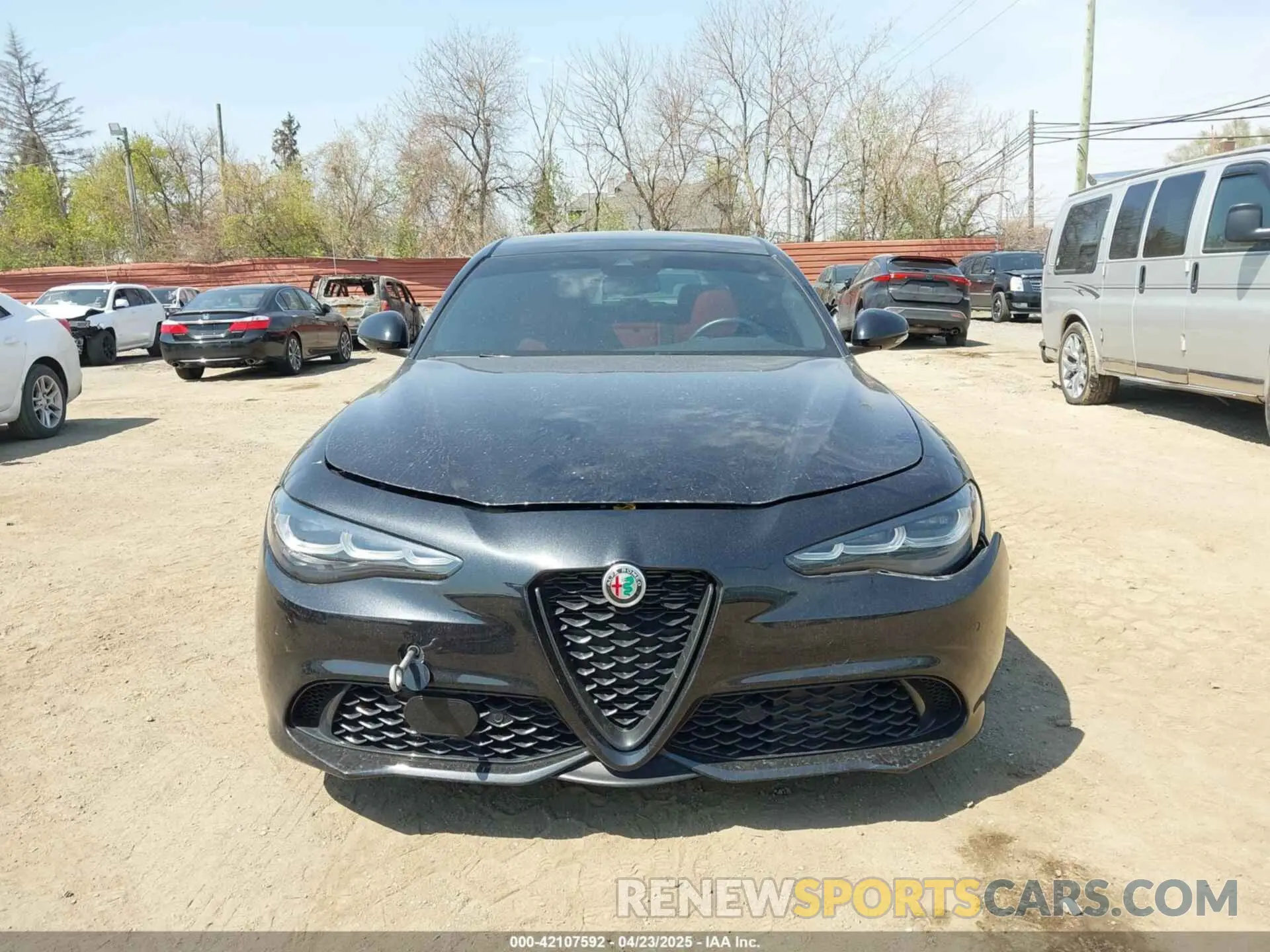 12 Photograph of a damaged car ZARFANBN6R7677934 ALFA ROMEO GIULIA 2024