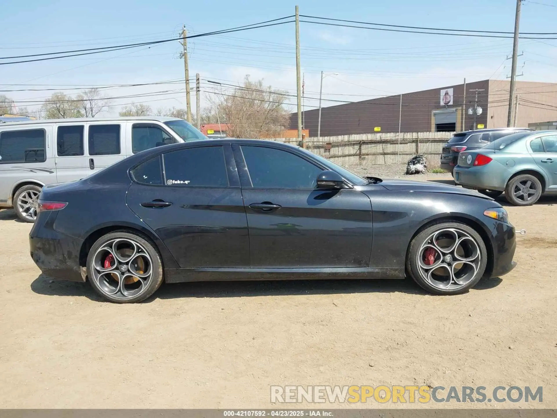 13 Photograph of a damaged car ZARFANBN6R7677934 ALFA ROMEO GIULIA 2024