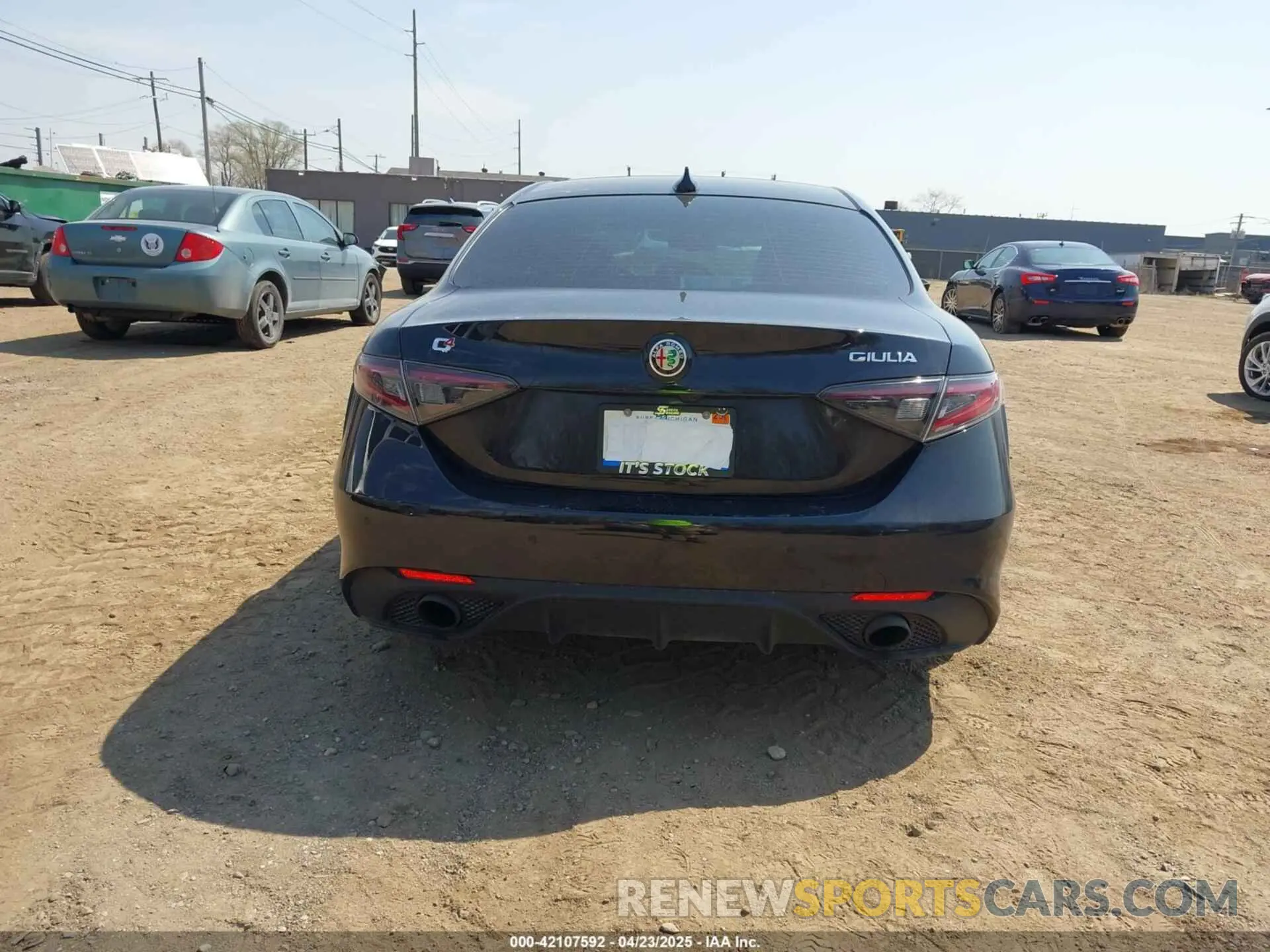 16 Photograph of a damaged car ZARFANBN6R7677934 ALFA ROMEO GIULIA 2024