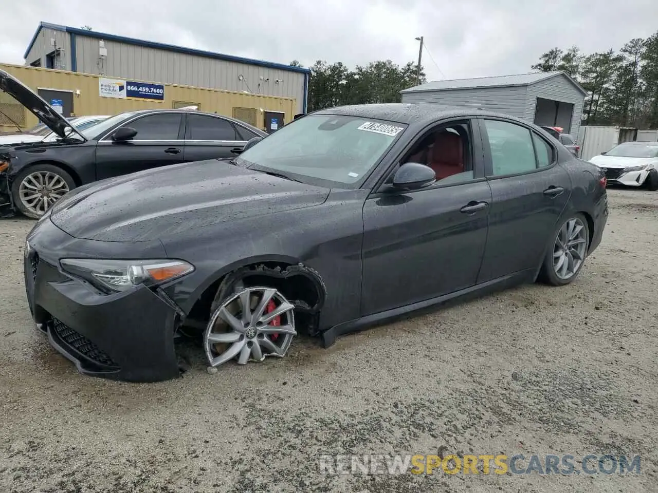 1 Photograph of a damaged car ZARFAMANXP7670834 ALFA ROMEO GIULIA SPR 2023
