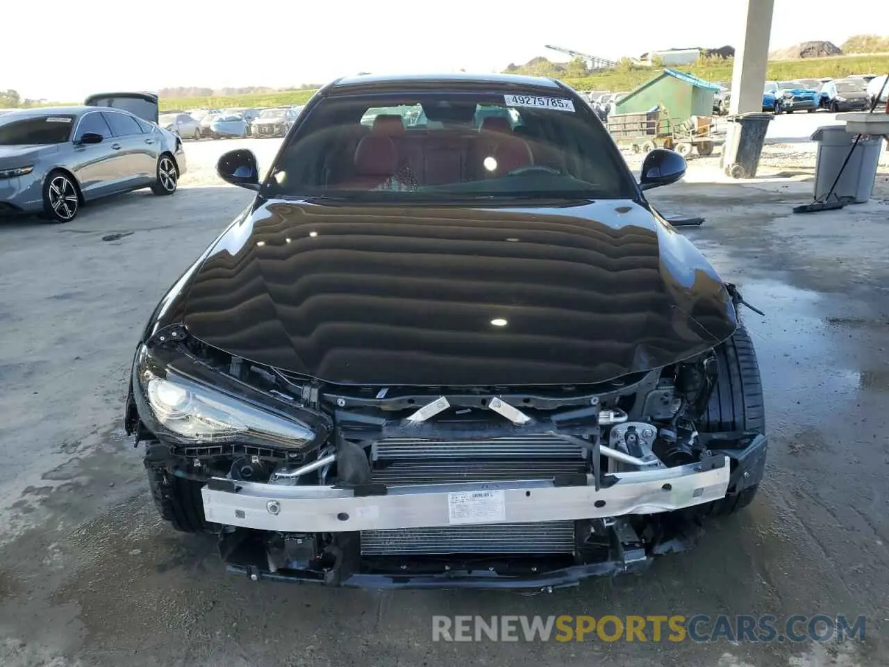 5 Photograph of a damaged car ZARFAMBN1N7654274 ALFA ROMEO GIULIA SUP 2022