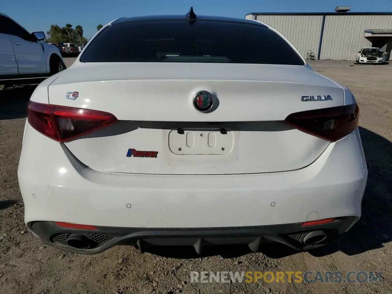 6 Photograph of a damaged car ZARFAMBN9N7656306 ALFA ROMEO GIULIA SUP 2022