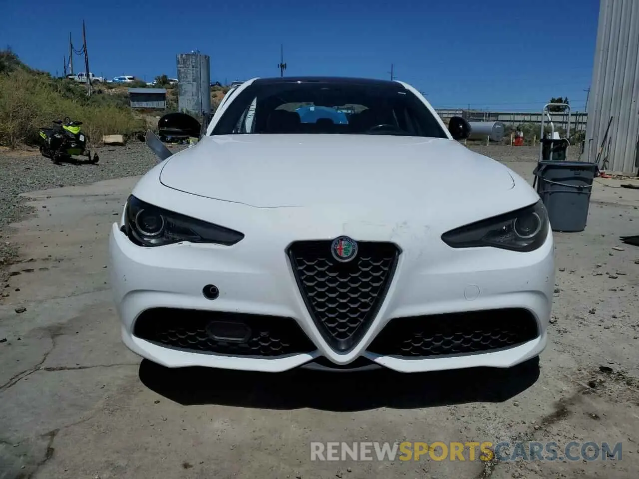 5 Photograph of a damaged car ZARFAMBNXN7664866 ALFA ROMEO GIULIA SUP 2022