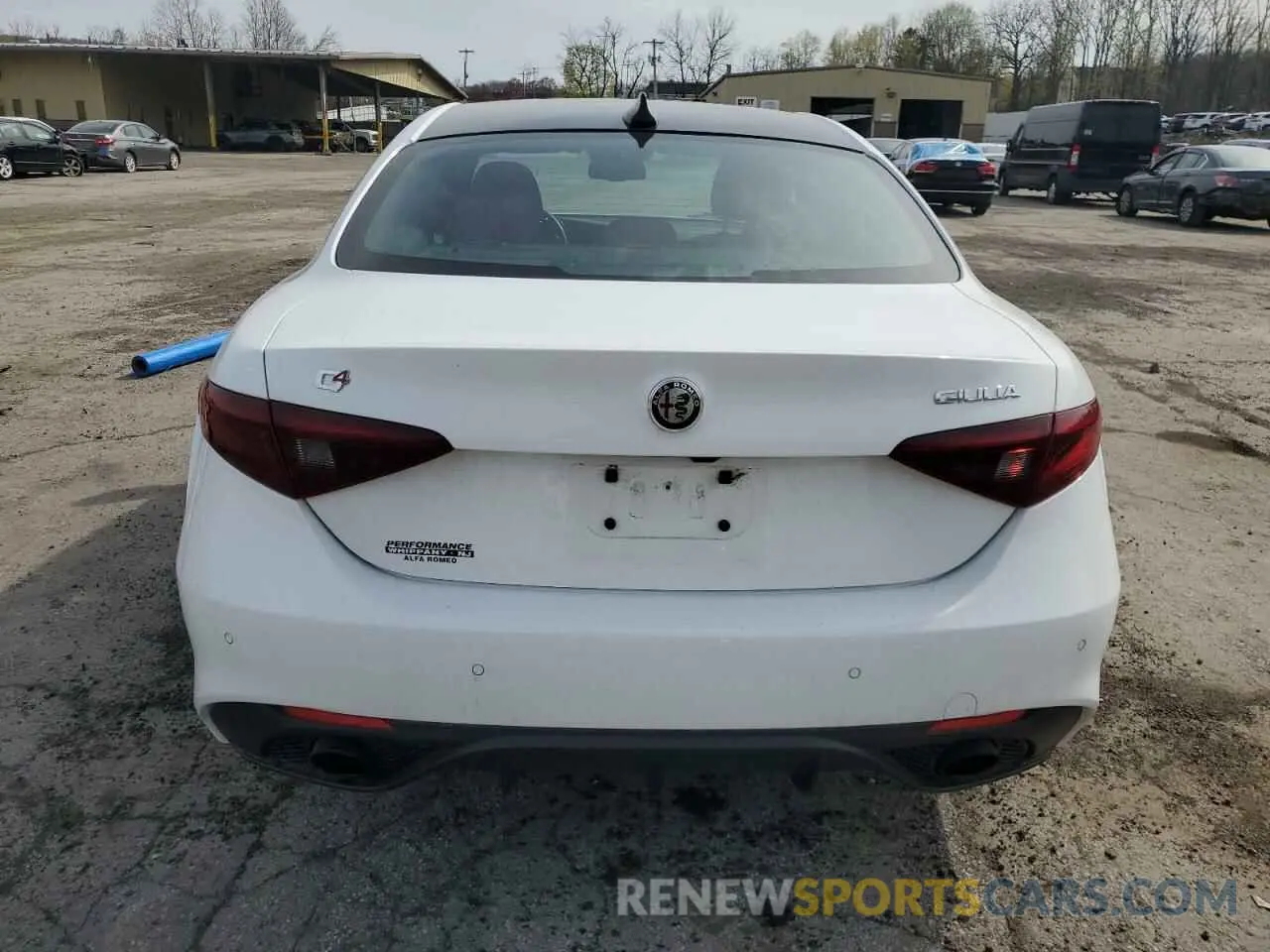 6 Photograph of a damaged car ZARFANBNXN7659673 ALFA ROMEO GIULIA SUP 2022